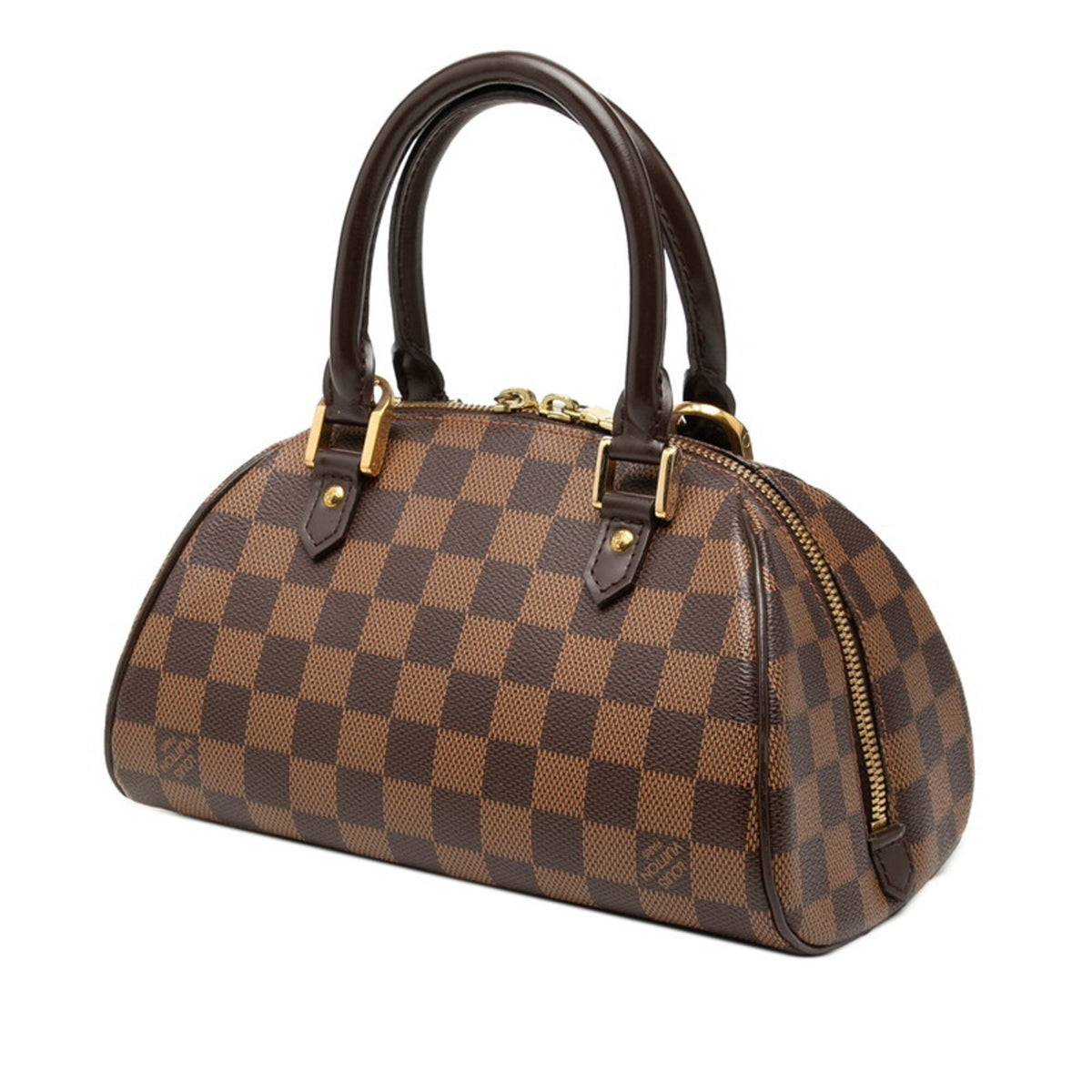 Louis Vuitton Brown Pvc Leather Handbag (Pre-Owned)