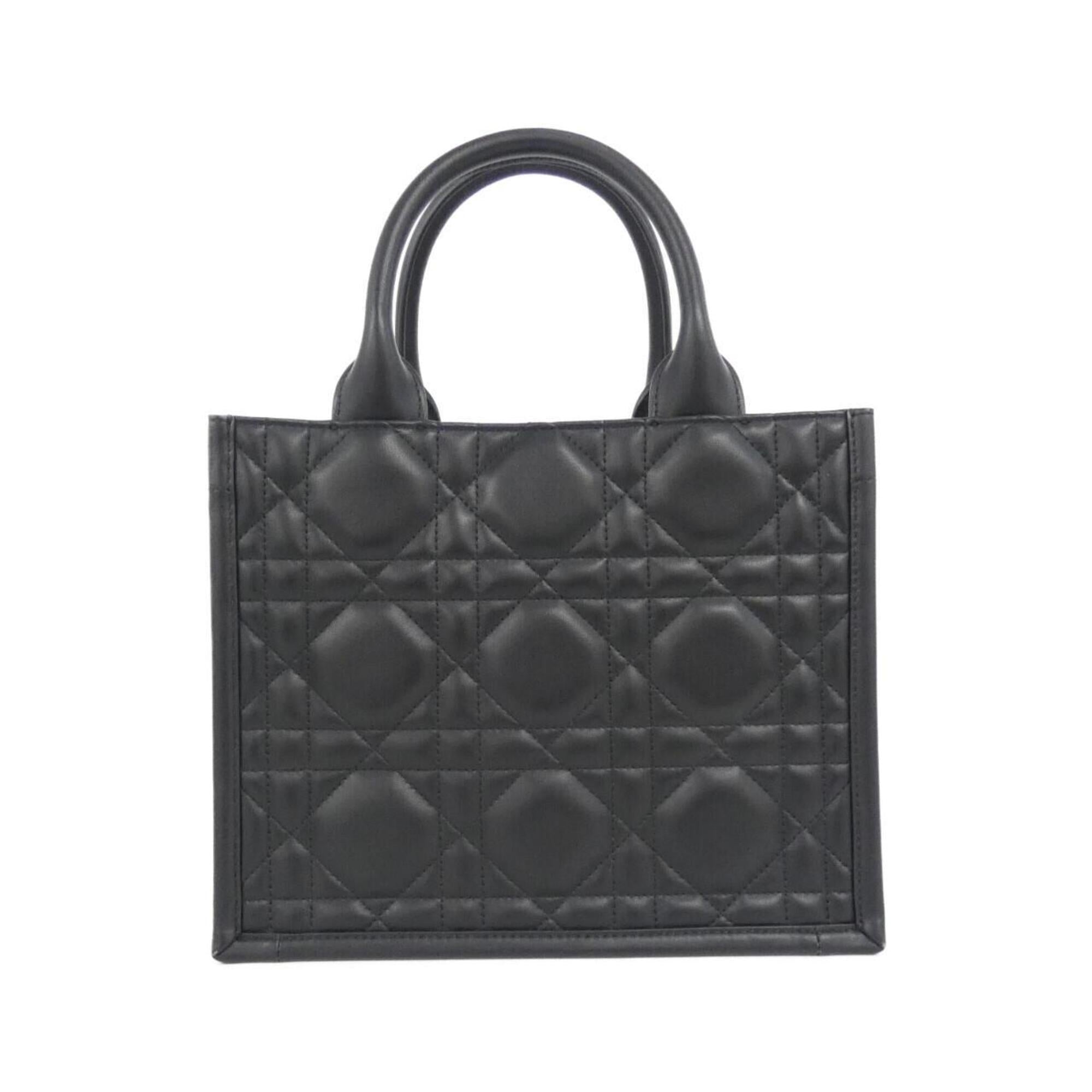 Christian Dior Black Leather Handbag (Pre-Owned)