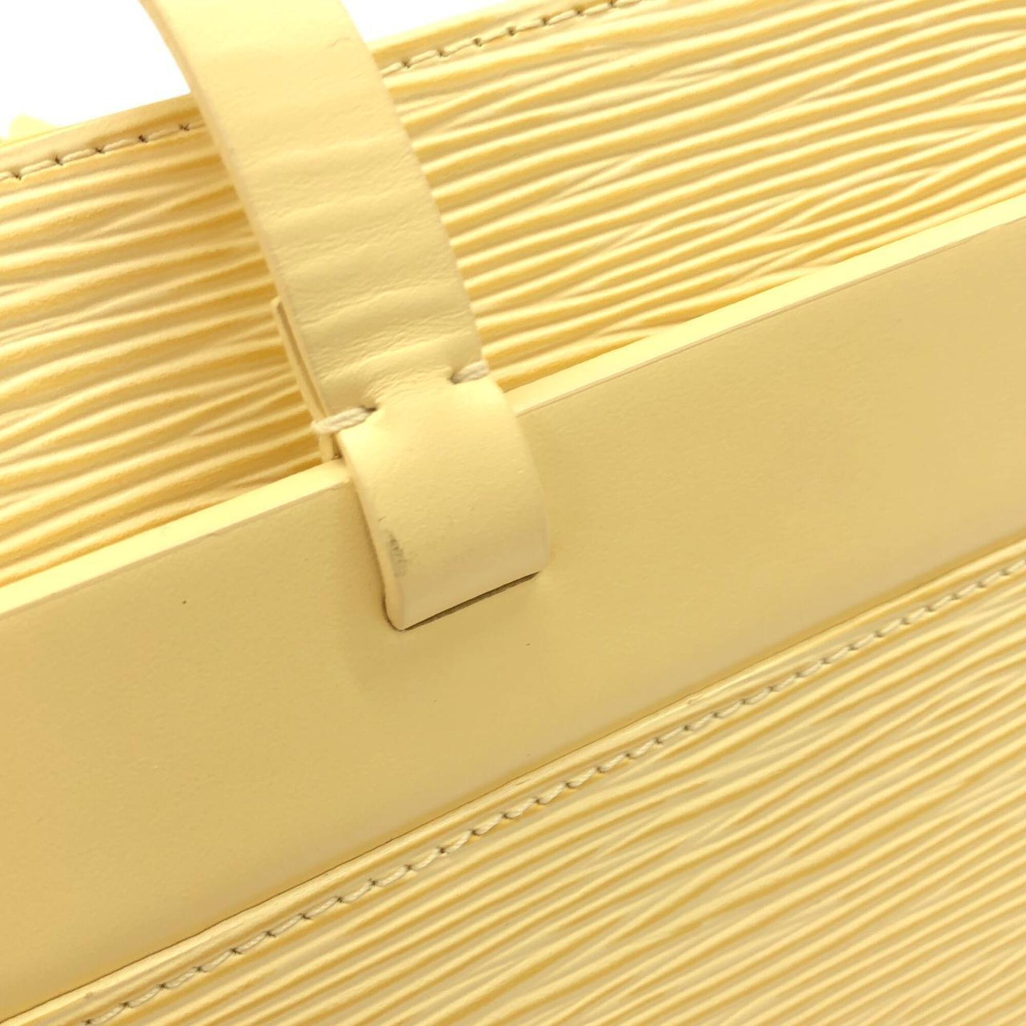 Louis Vuitton White Leather Shoulder Bag (Pre-Owned)