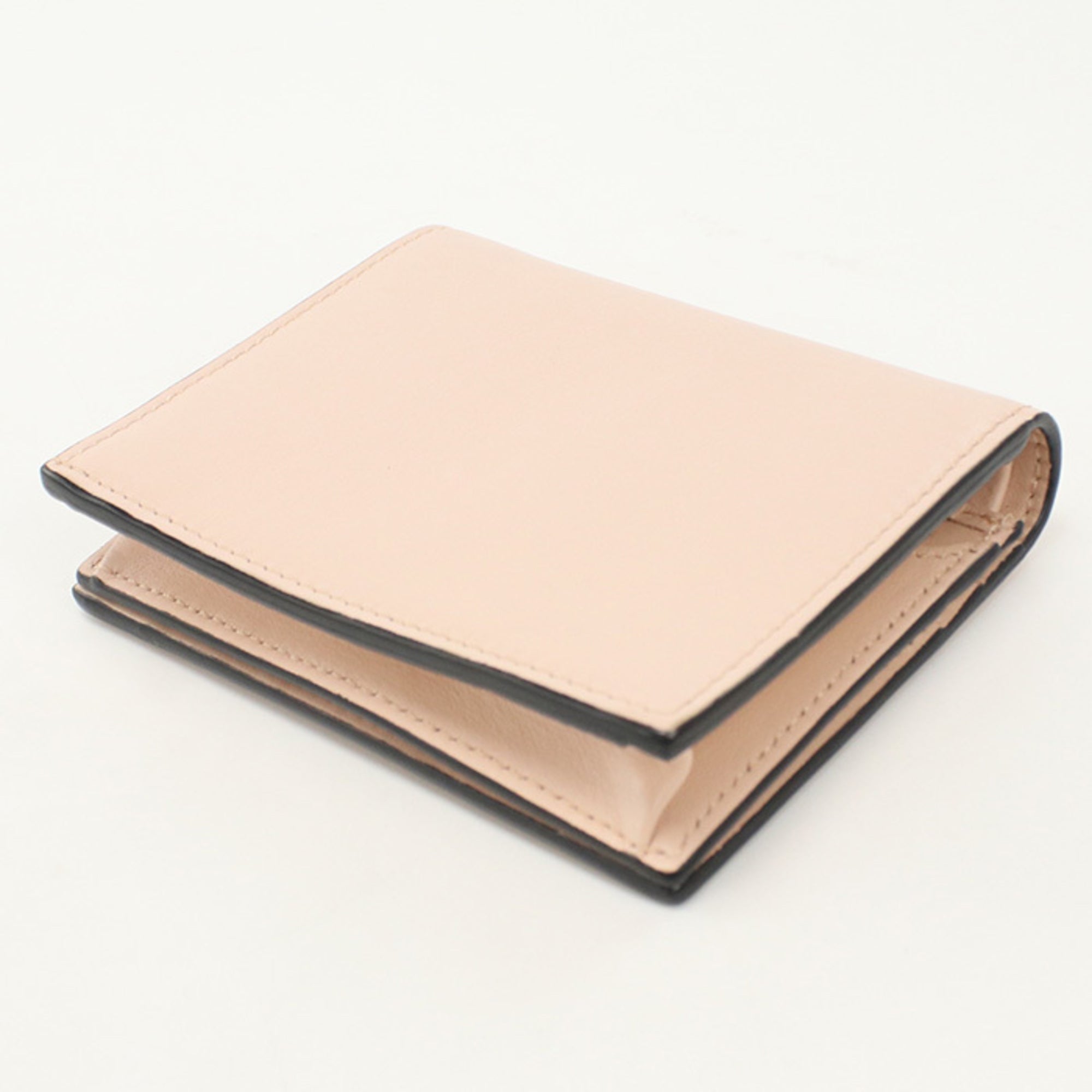 Fendi Pink Leather Wallet (Bi-Fold) (Pre-Owned)