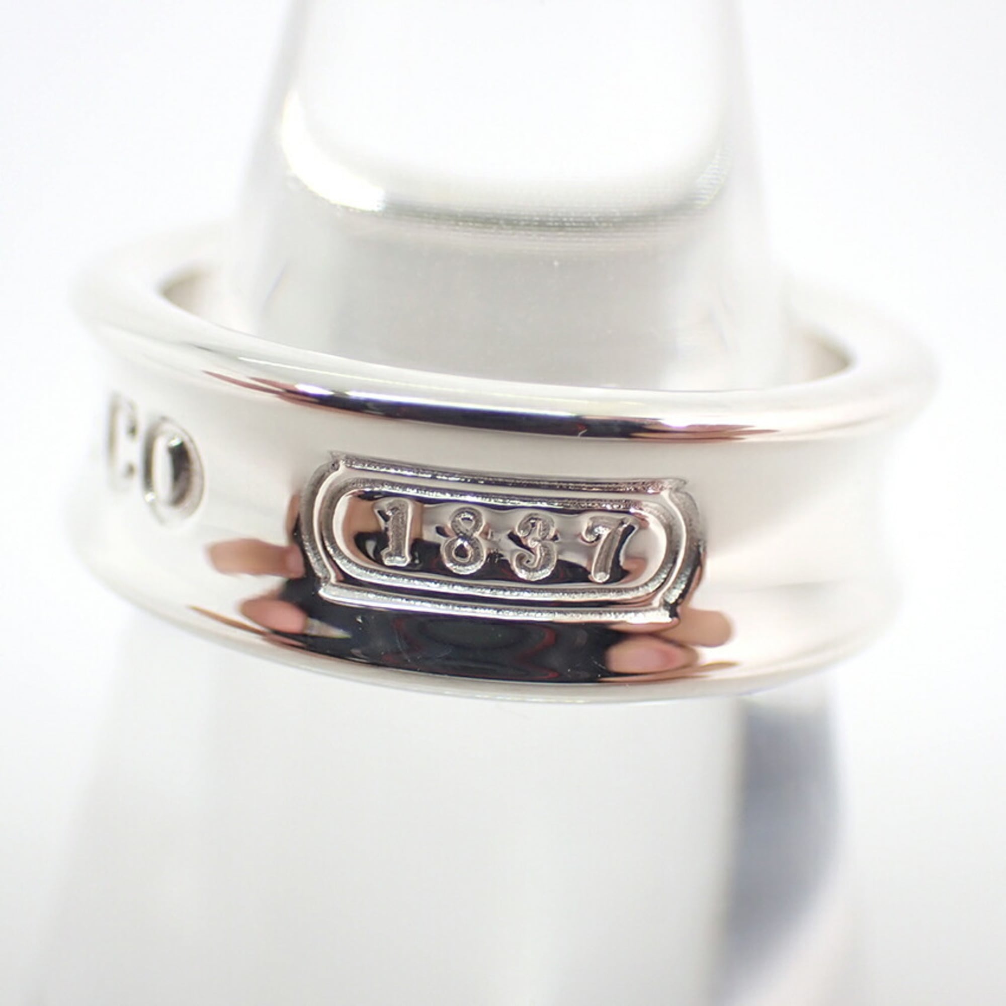 Tiffany Silver Sterling Silver 925 Band Ring (Pre-Owned)