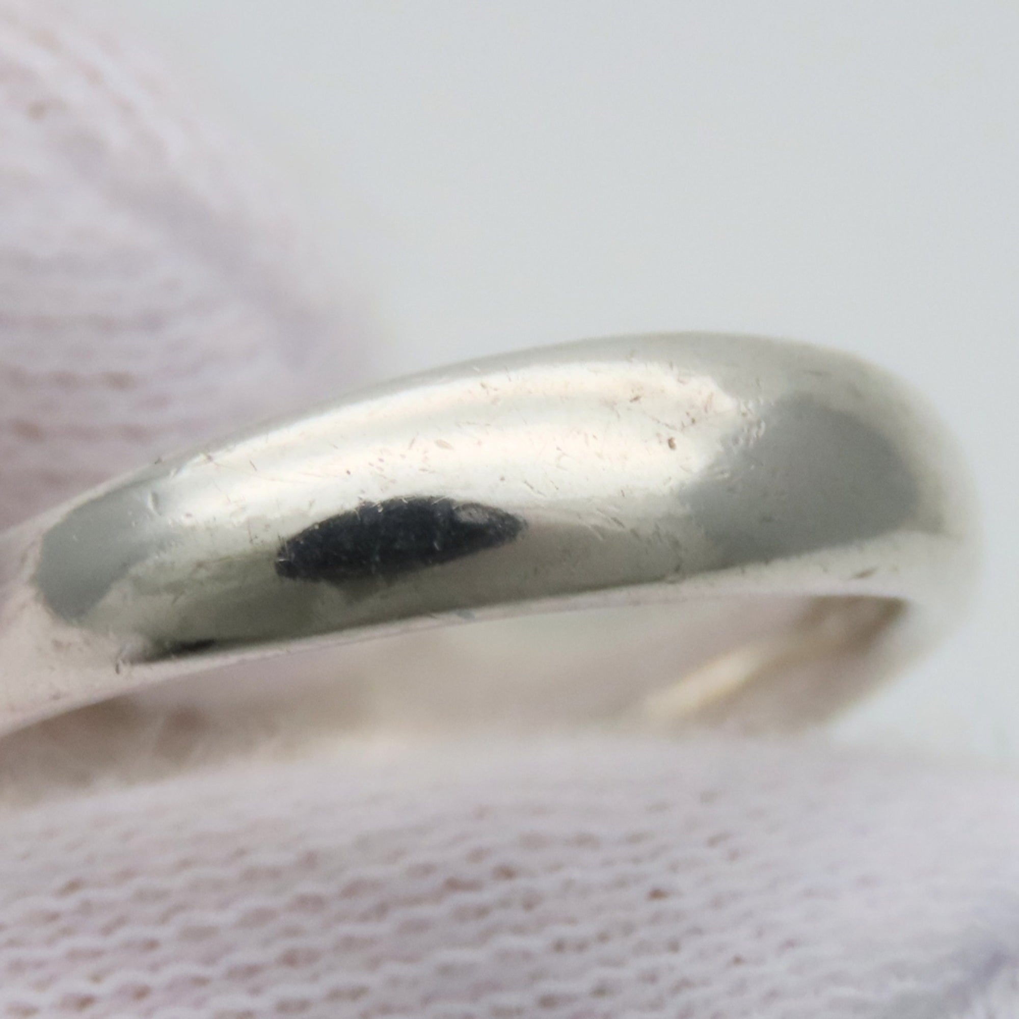 Tiffany Silver Silver 925 Band Ring (Pre-Owned)