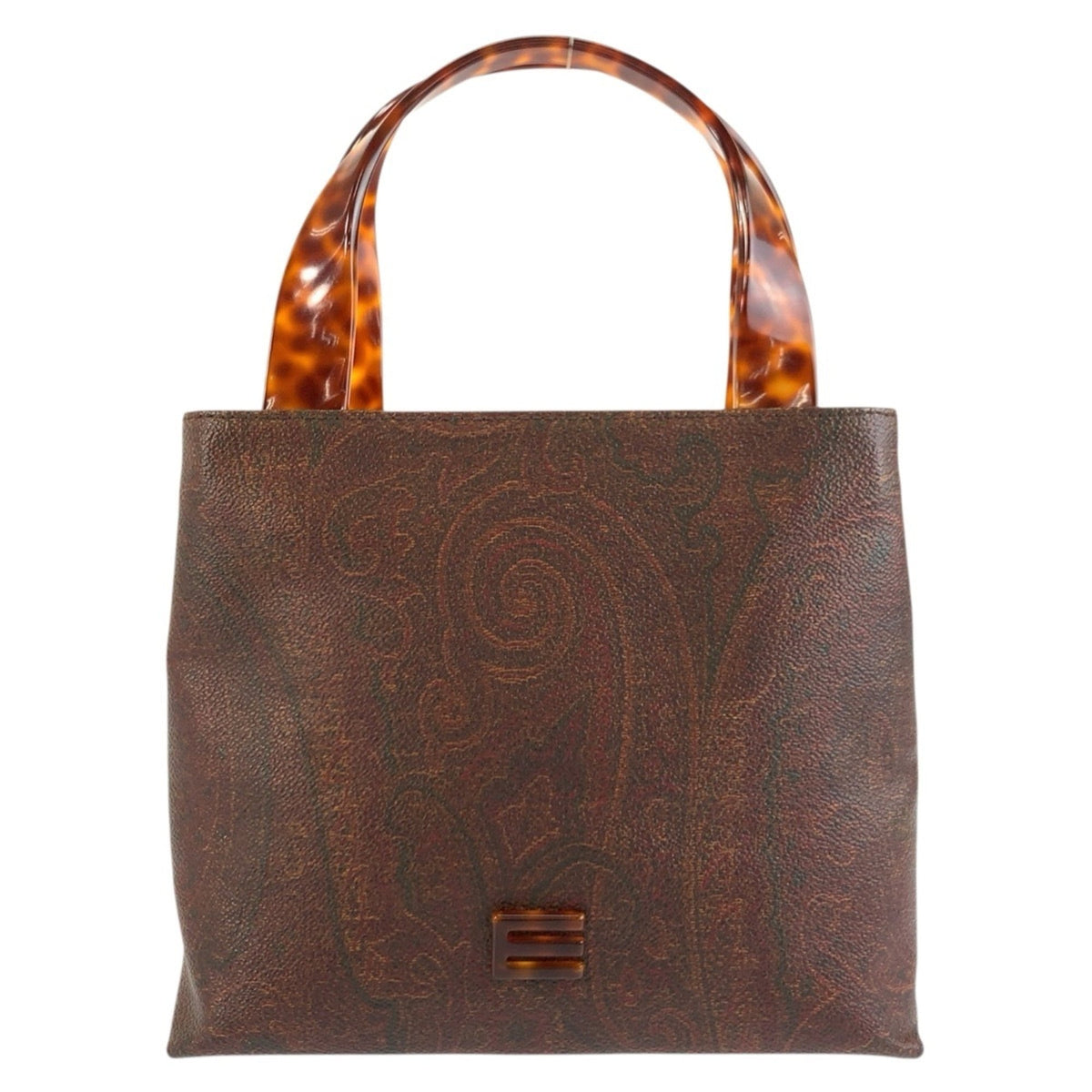 Etro Pvc Handbag Tote Bag (Pre-Owned)