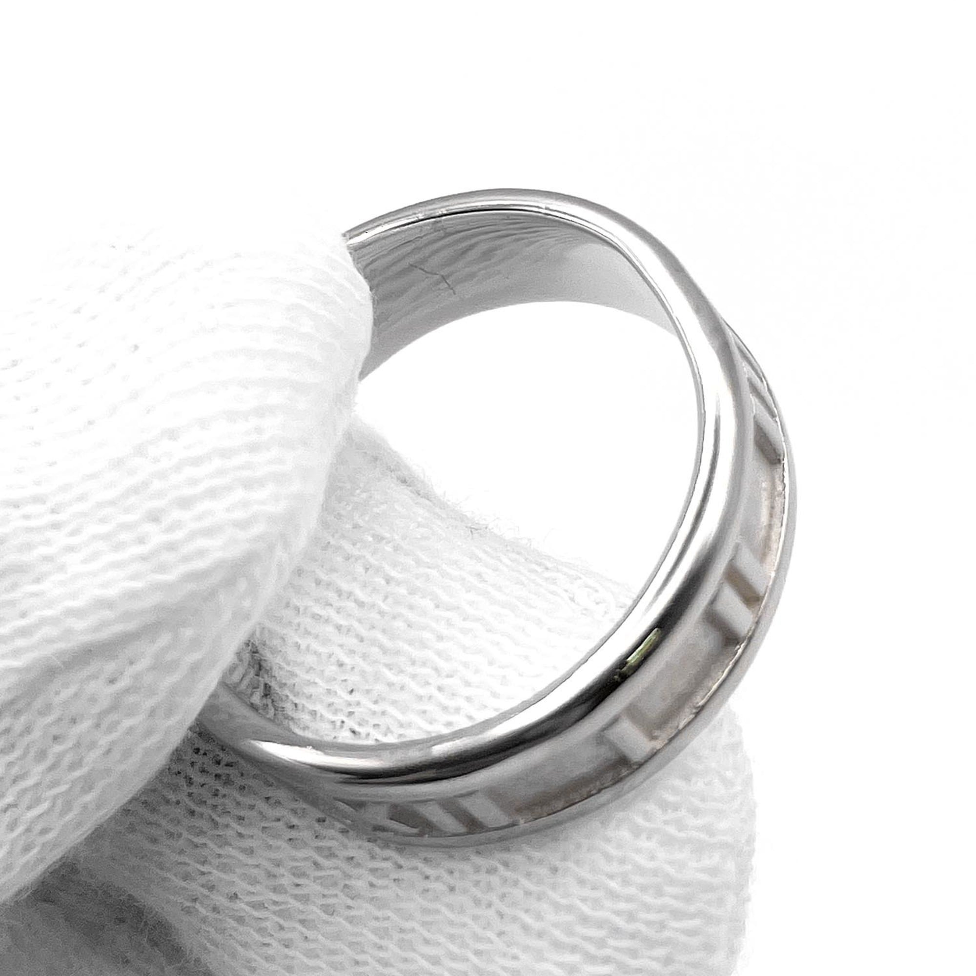 Tiffany Silver Silver 925 Band Ring (Pre-Owned)