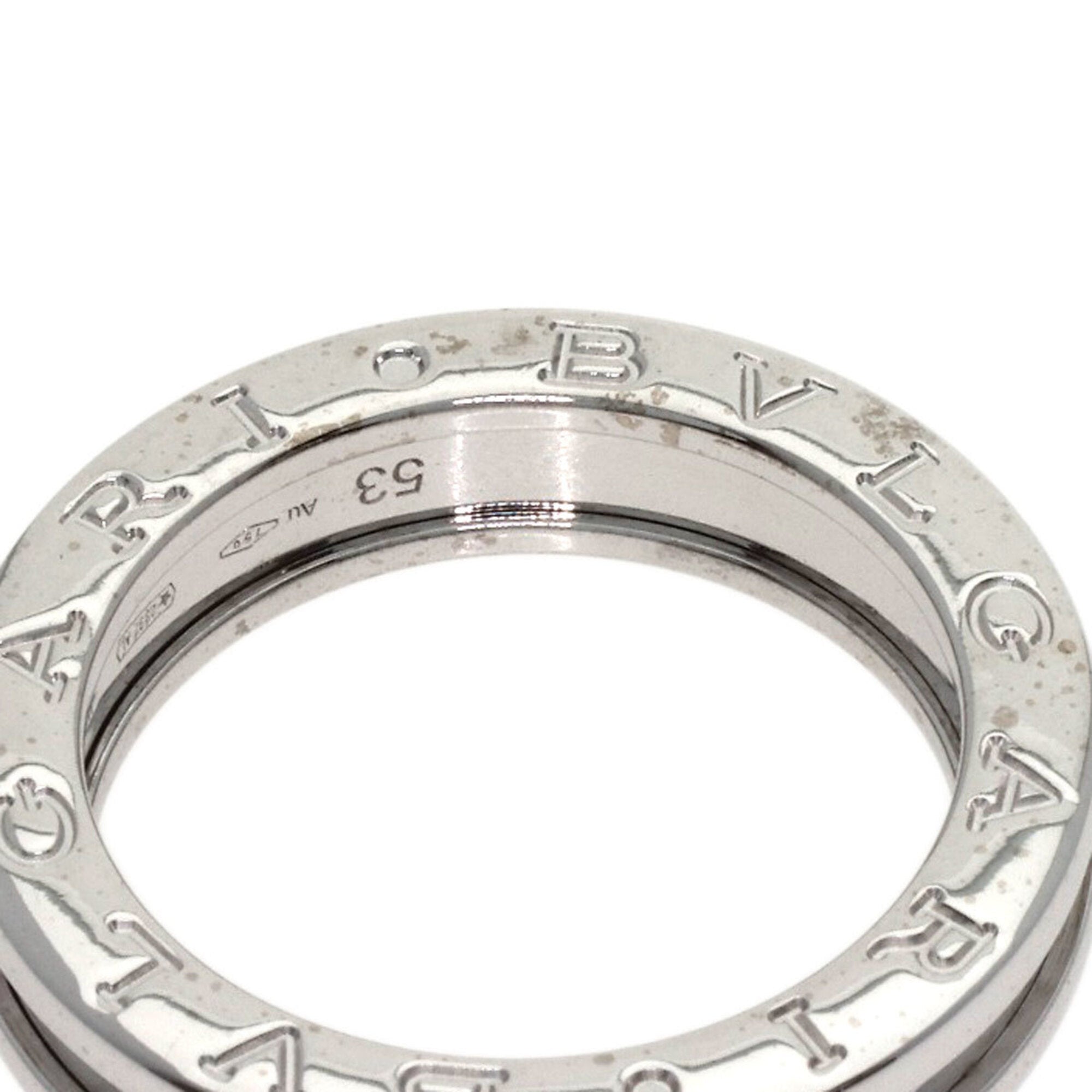 Bvlgari White Gold (18K) Band Ring (Pre-Owned)