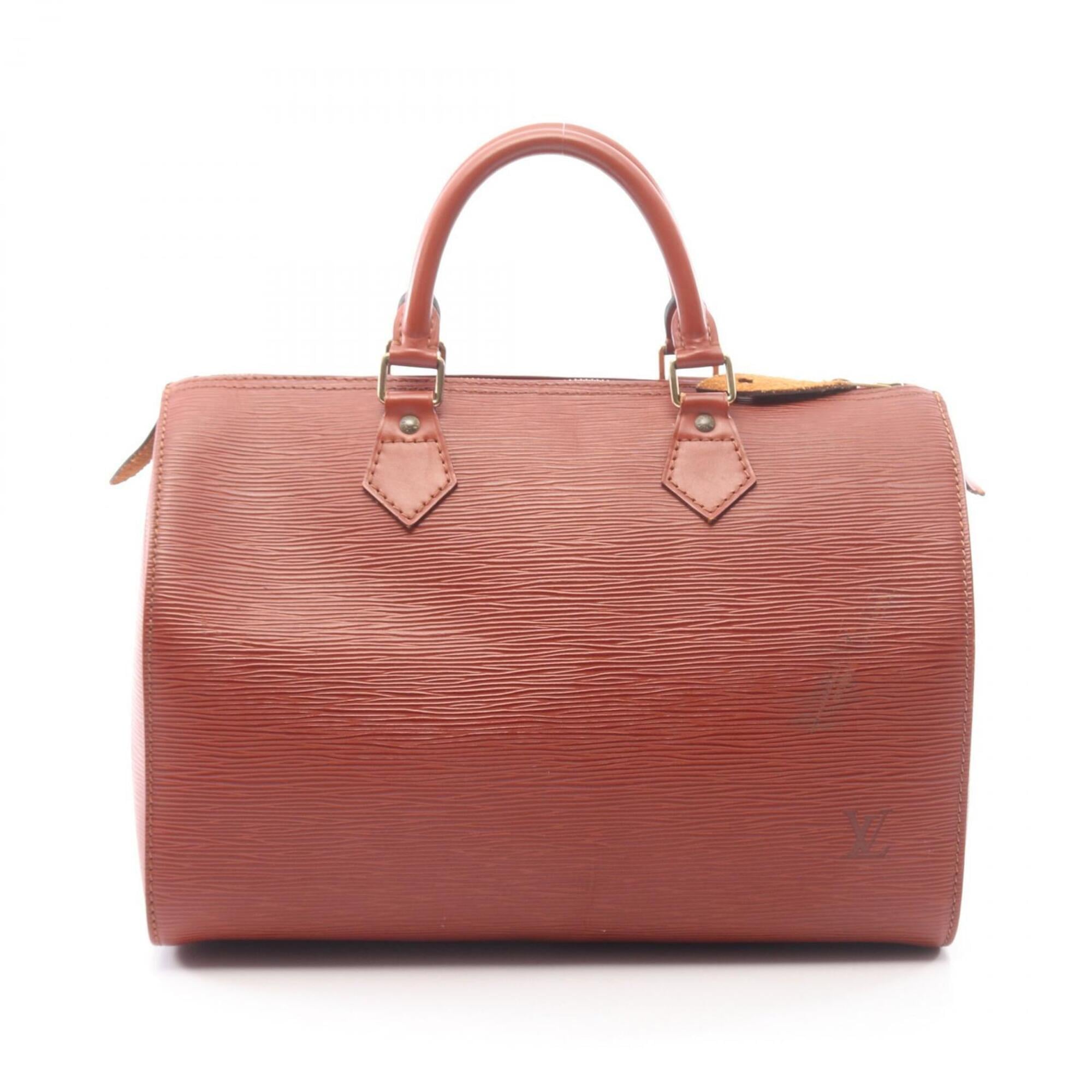 Louis Vuitton Brown Kenyan Brown Epi Leather Handbag (Pre-Owned)