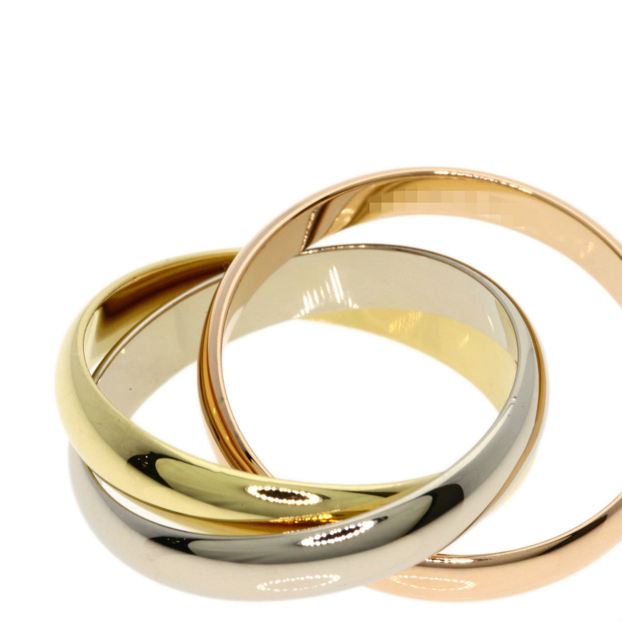 Cartier Yellow Gold (18K) Pink Gold (18K) White Gold (18K) Band Ring (Pre-Owned)