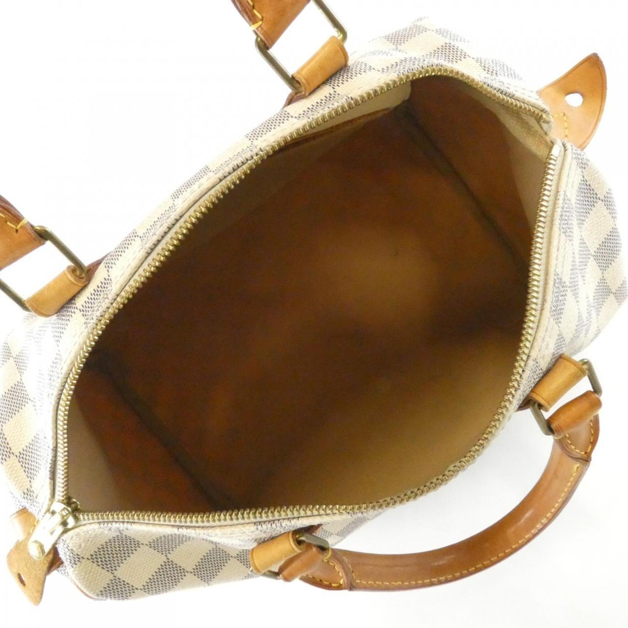 Louis Vuitton Azur Coated Canvas Boston Bag (Pre-Owned)