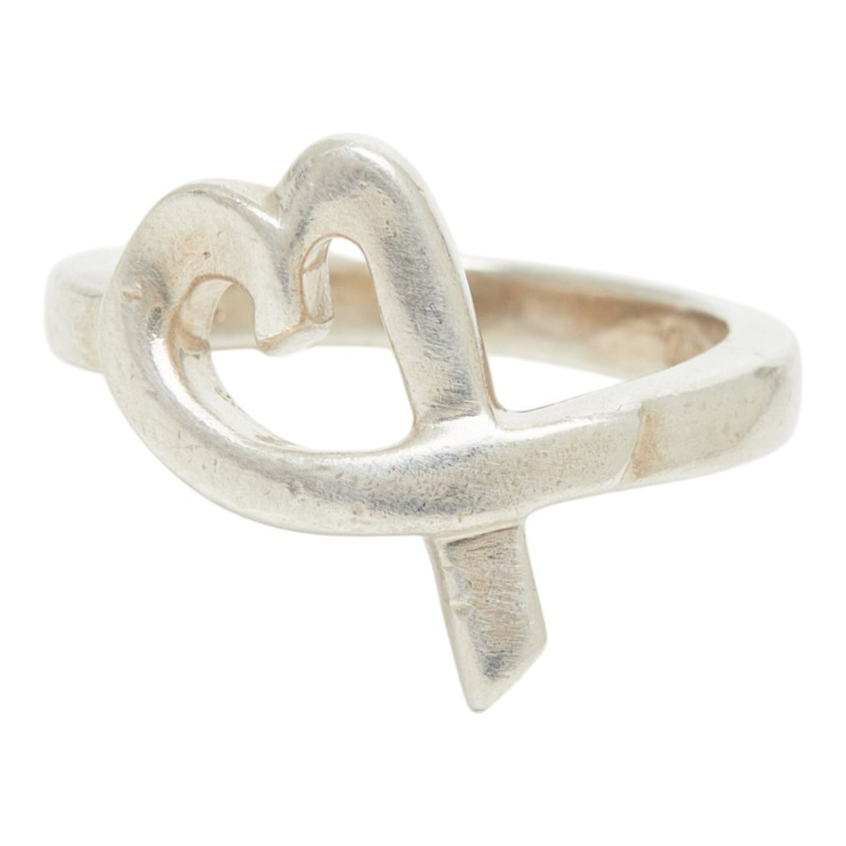 Tiffany Silver Silver 925 Band Ring (Pre-Owned)