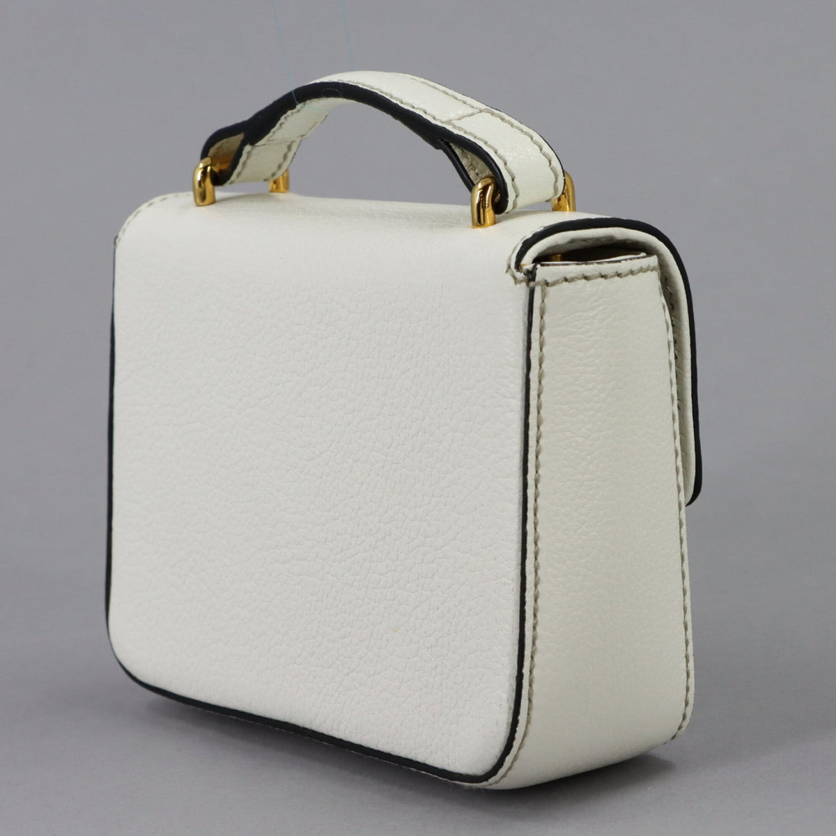 Dolce & Gabbana White Leather Handbag (Pre-Owned)