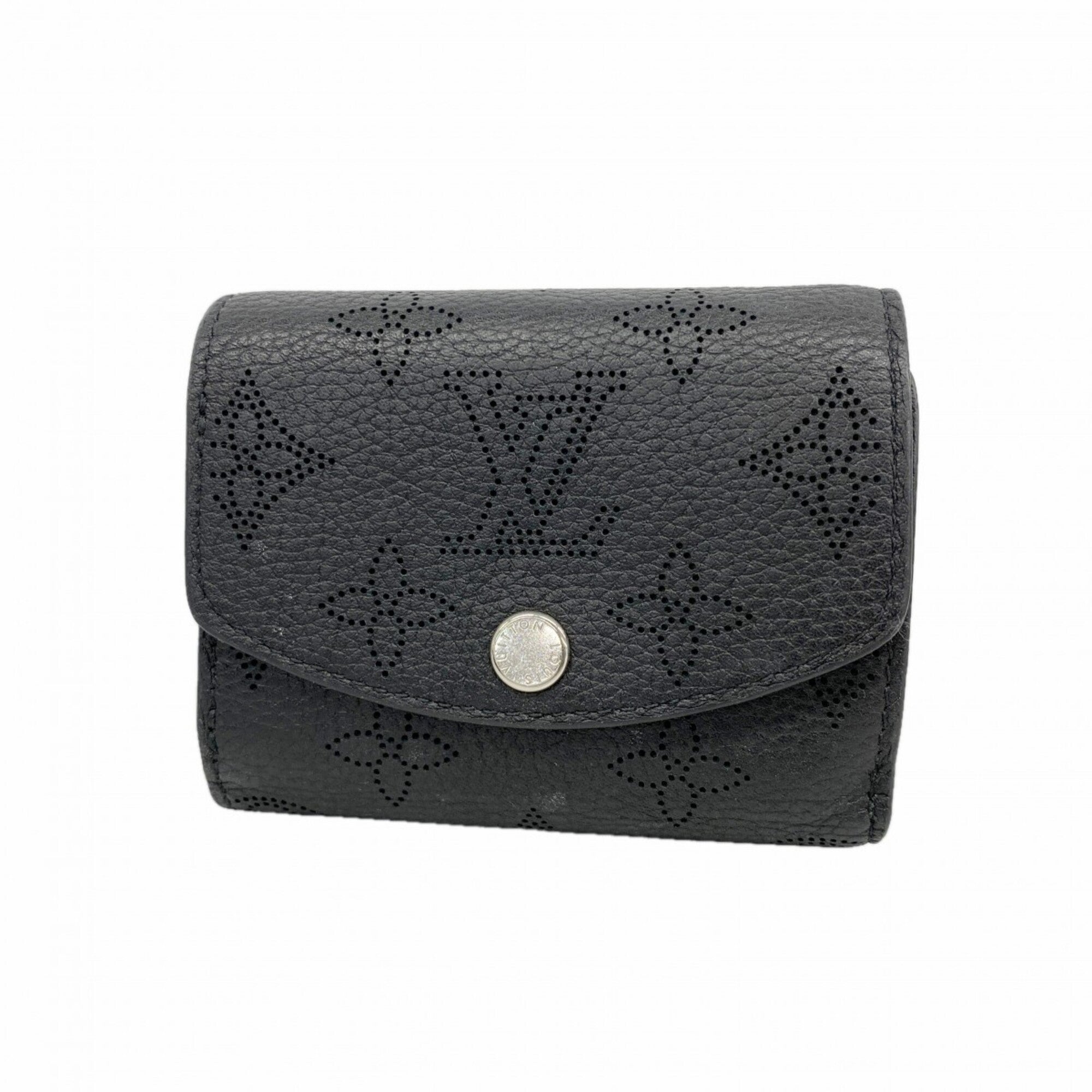 Louis Vuitton Noir Wallet (Tri-Fold) (Pre-Owned)