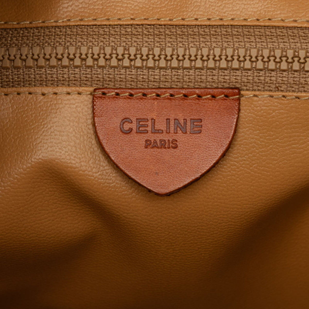 Celine Brown Pvc Leather Shoulder Bag (Pre-Owned)