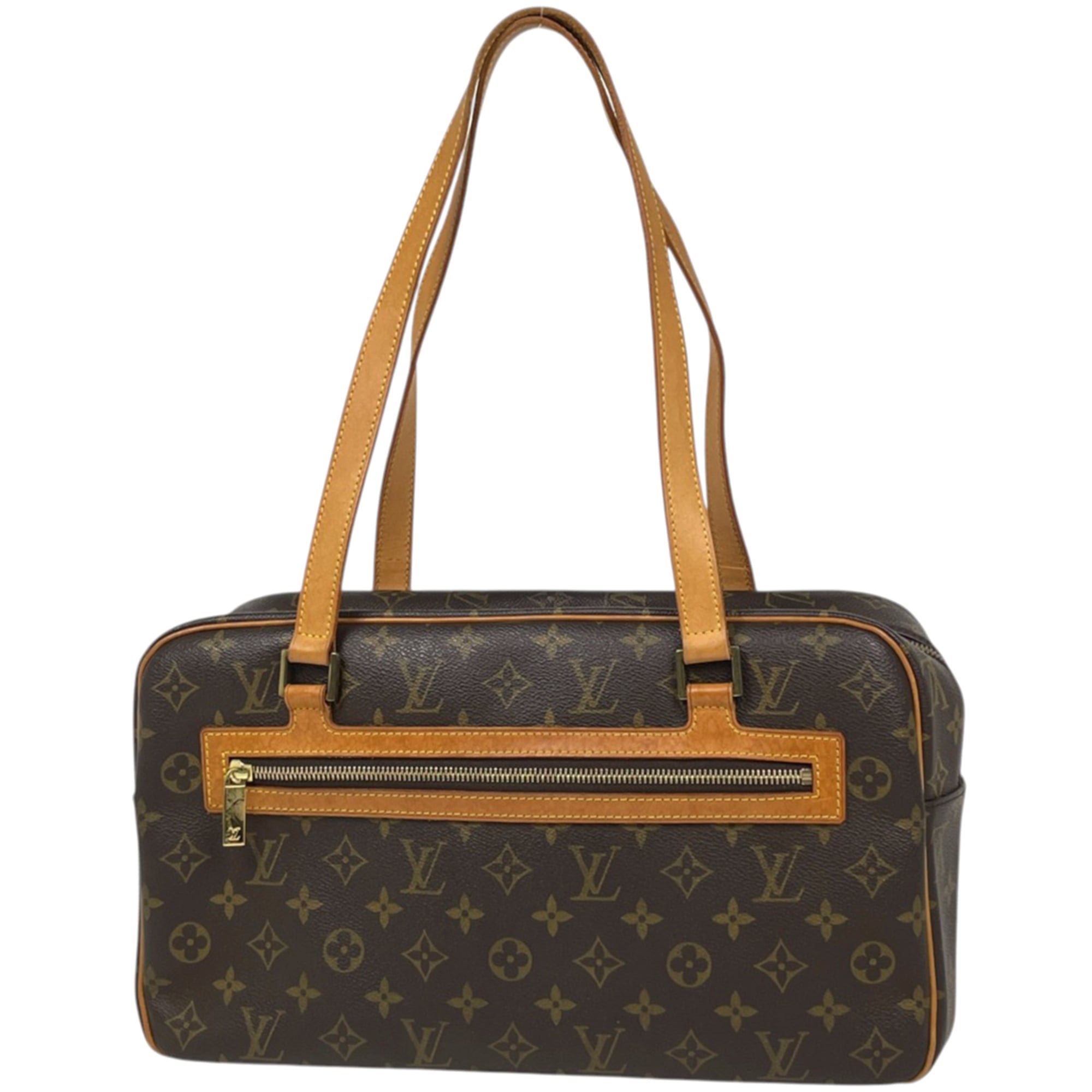 Louis Vuitton Brown Monogram Shoulder Bag (Pre-Owned)