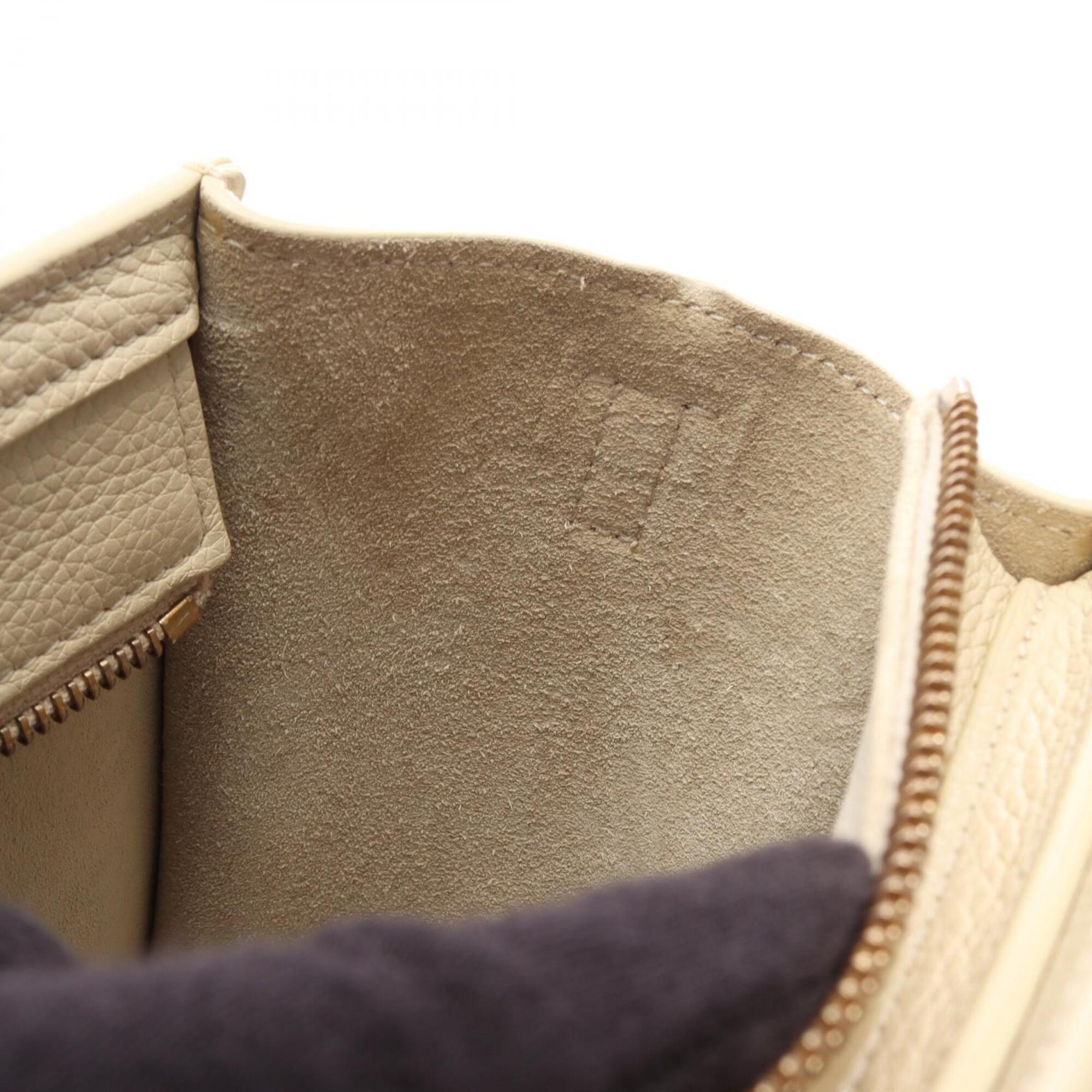 Celine Ivory Leather Handbag (Pre-Owned)