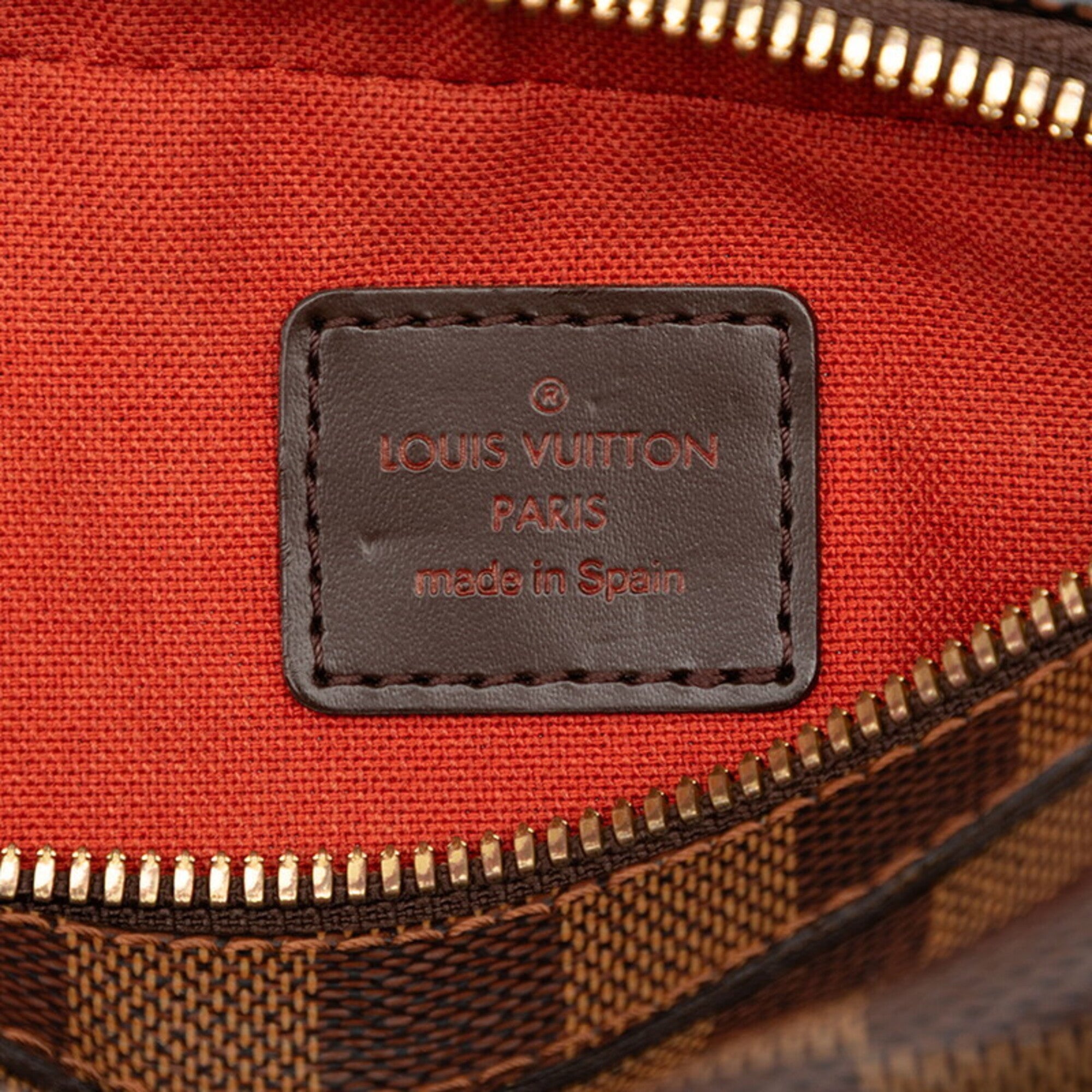 Louis Vuitton Damier Brown Pvc Leather Shoulder Bag Sling Bag (Pre-Owned)