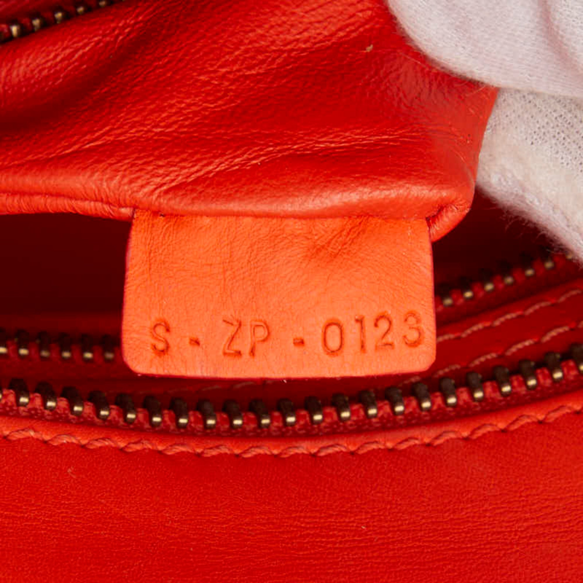 Celine Orange Leather Handbag (Pre-Owned)