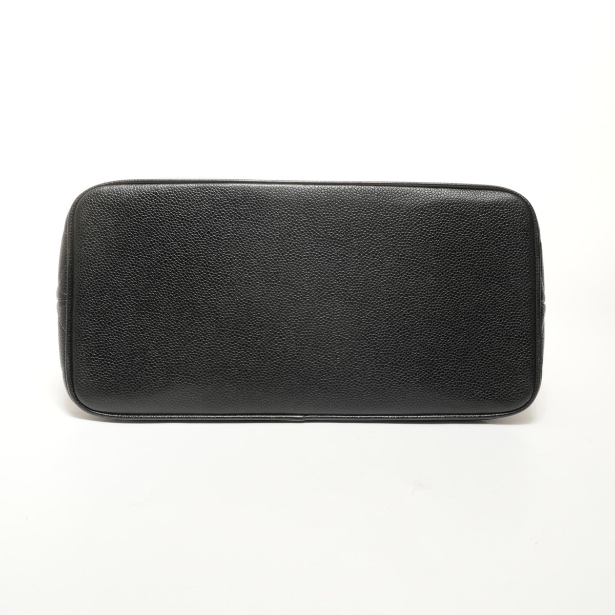 Chanel Black Grained Calfskin Tote Bag (Pre-Owned)