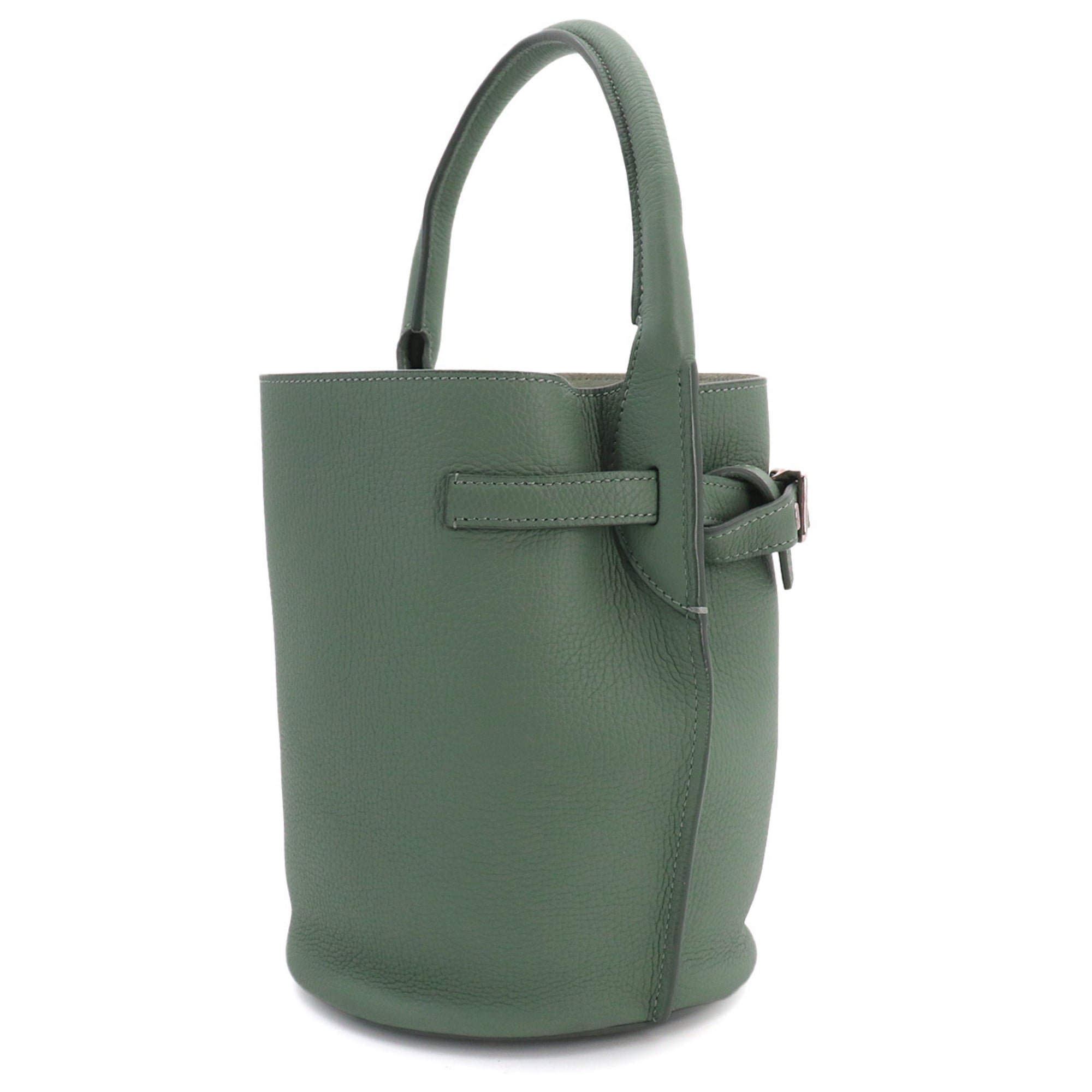 Celine Green Leather Handbag (Pre-Owned)