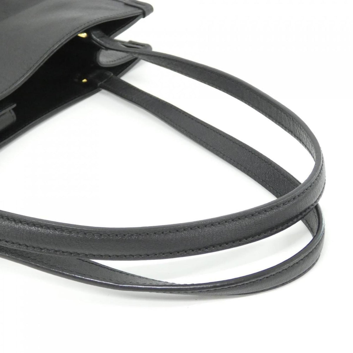 Gucci Black Leather Handbag (Pre-Owned)