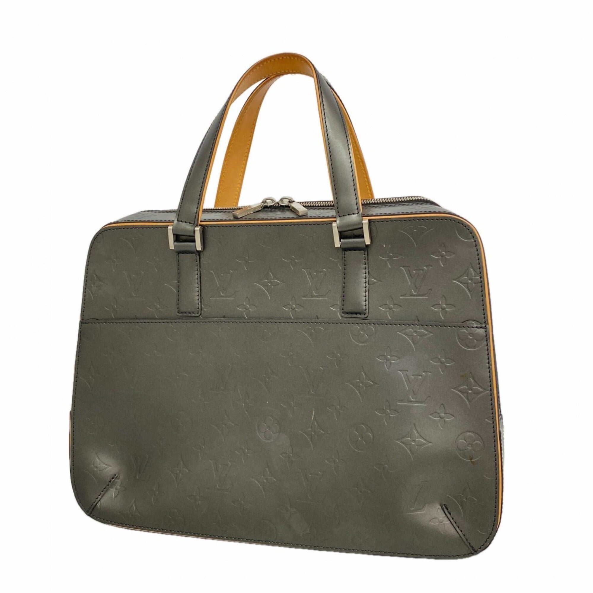 Louis Vuitton Noir Handbag (Pre-Owned)