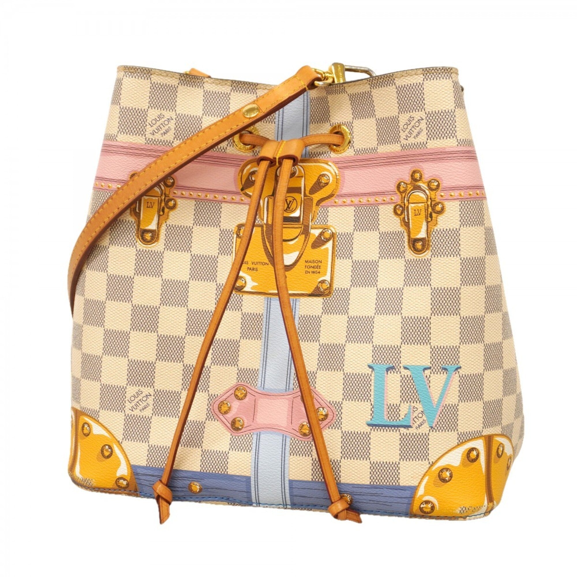 Louis Vuitton White Shoulder Bag (Pre-Owned)