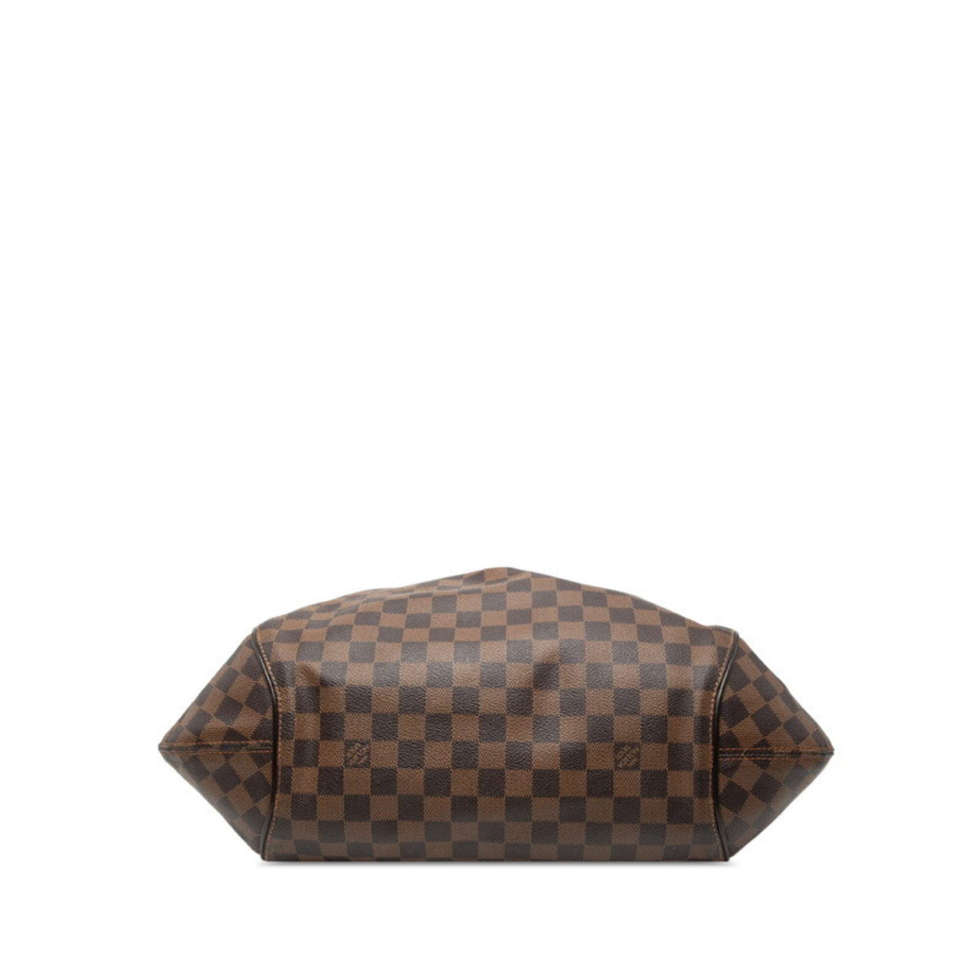 Louis Vuitton Damier Brown Pvc Leather Handbag Shoulder Bag (Pre-Owned)
