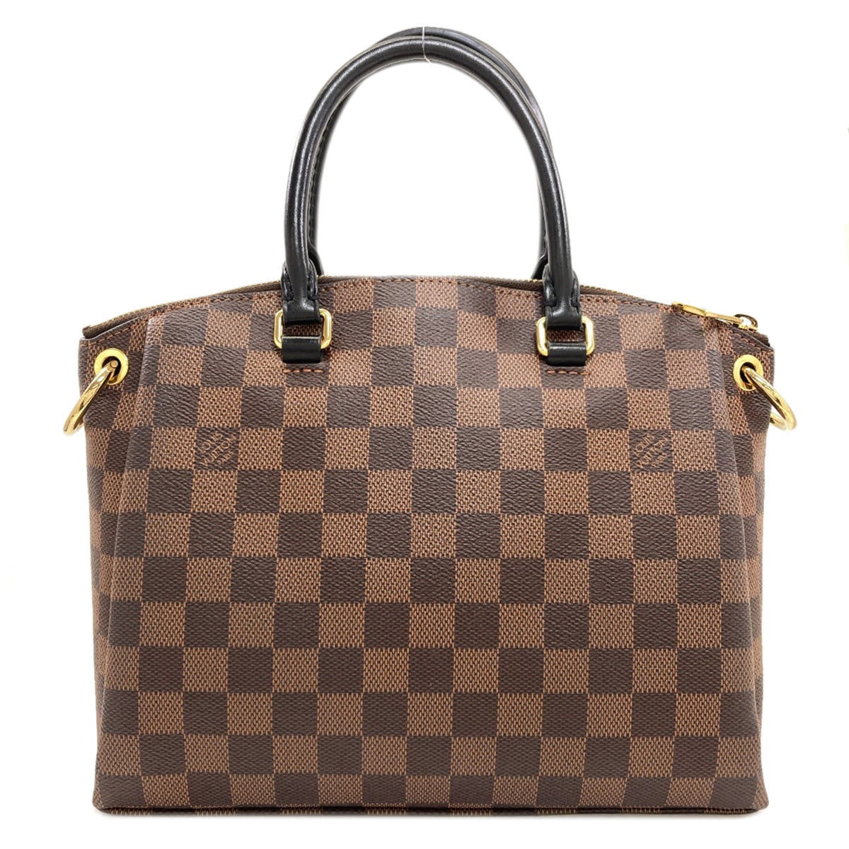 Louis Vuitton Damier Canvas Ebene Damier Canvas Handbag (Pre-Owned)