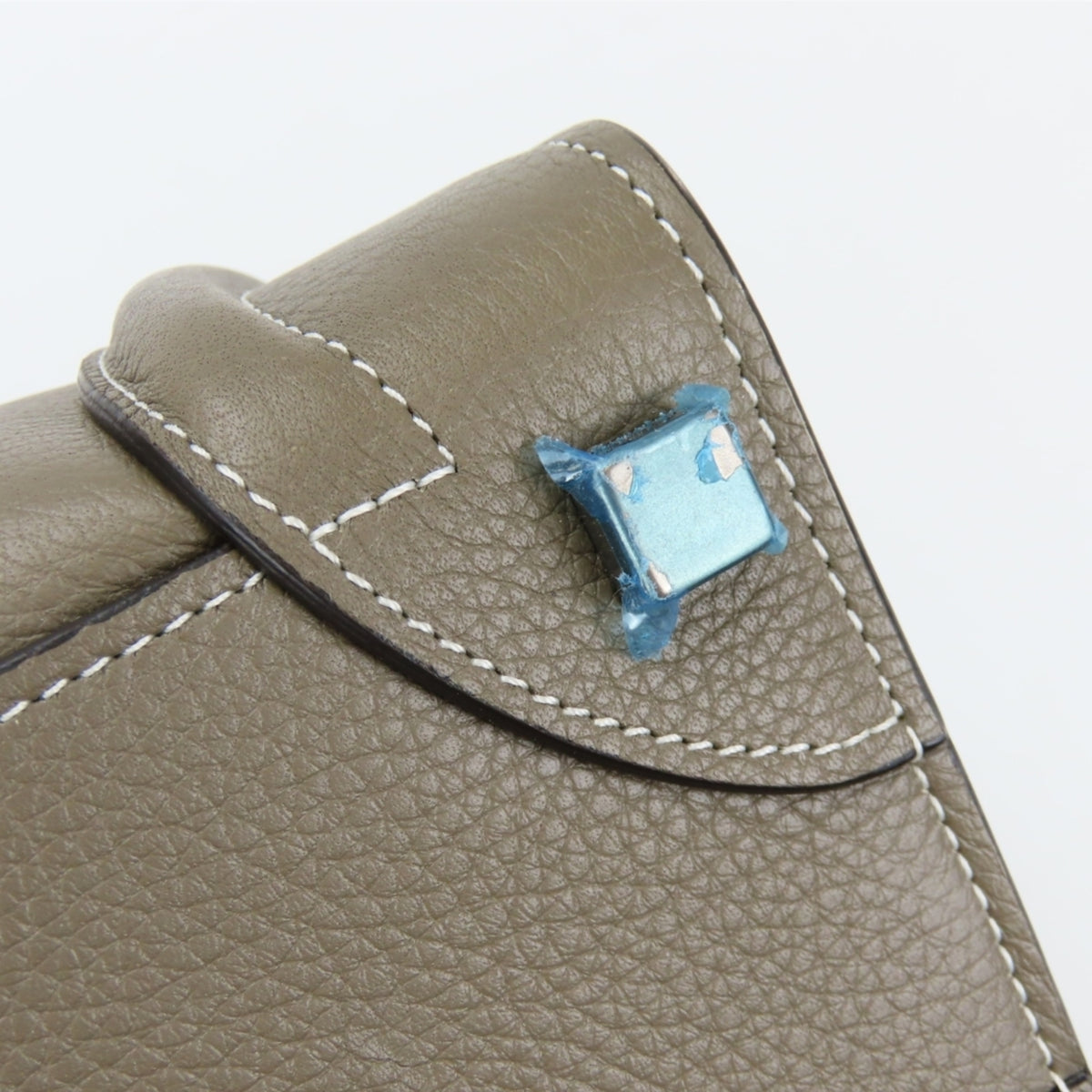 Celine Grayish Leather Tote Bag (Pre-Owned)