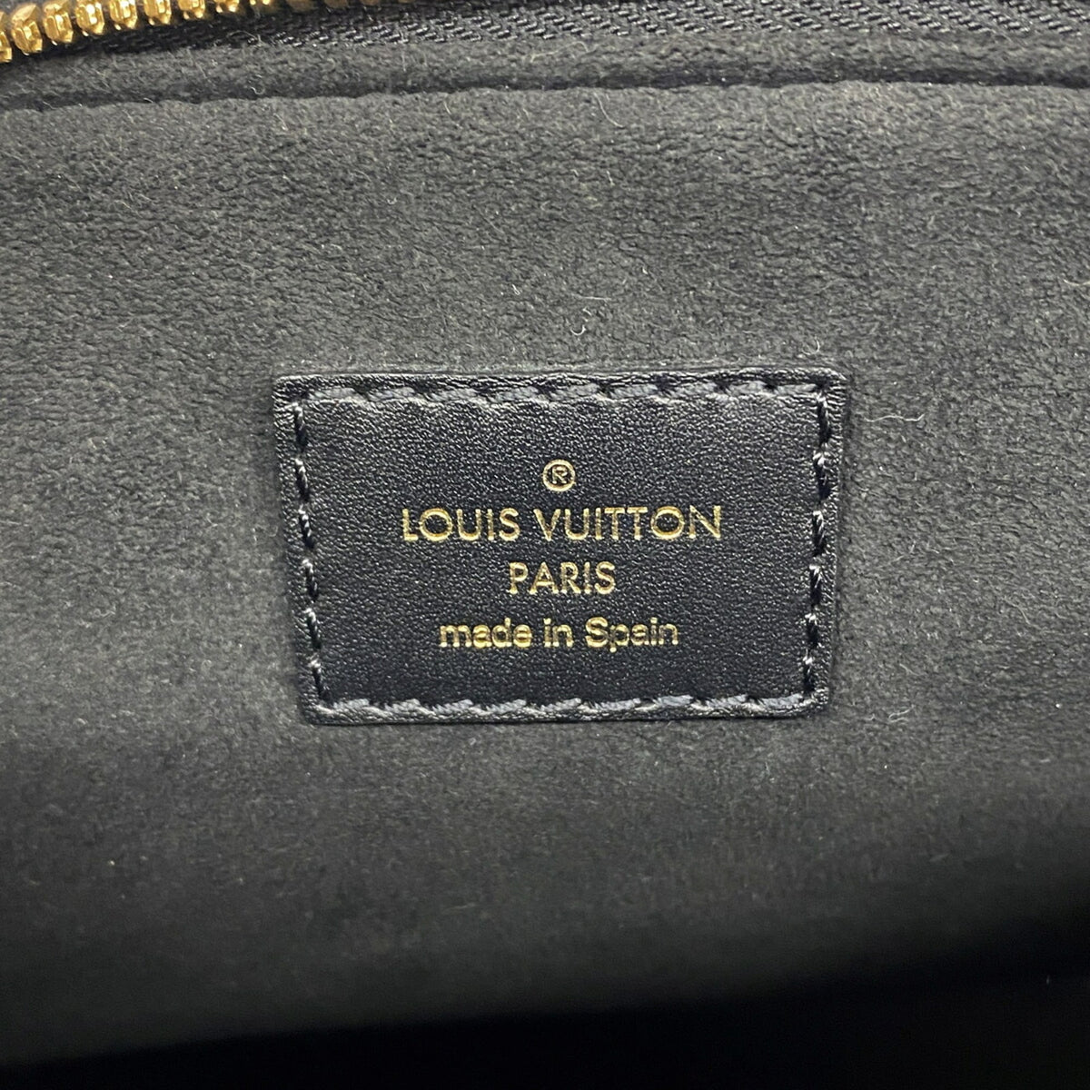 Louis Vuitton Brown Noir Handbag (Pre-Owned)