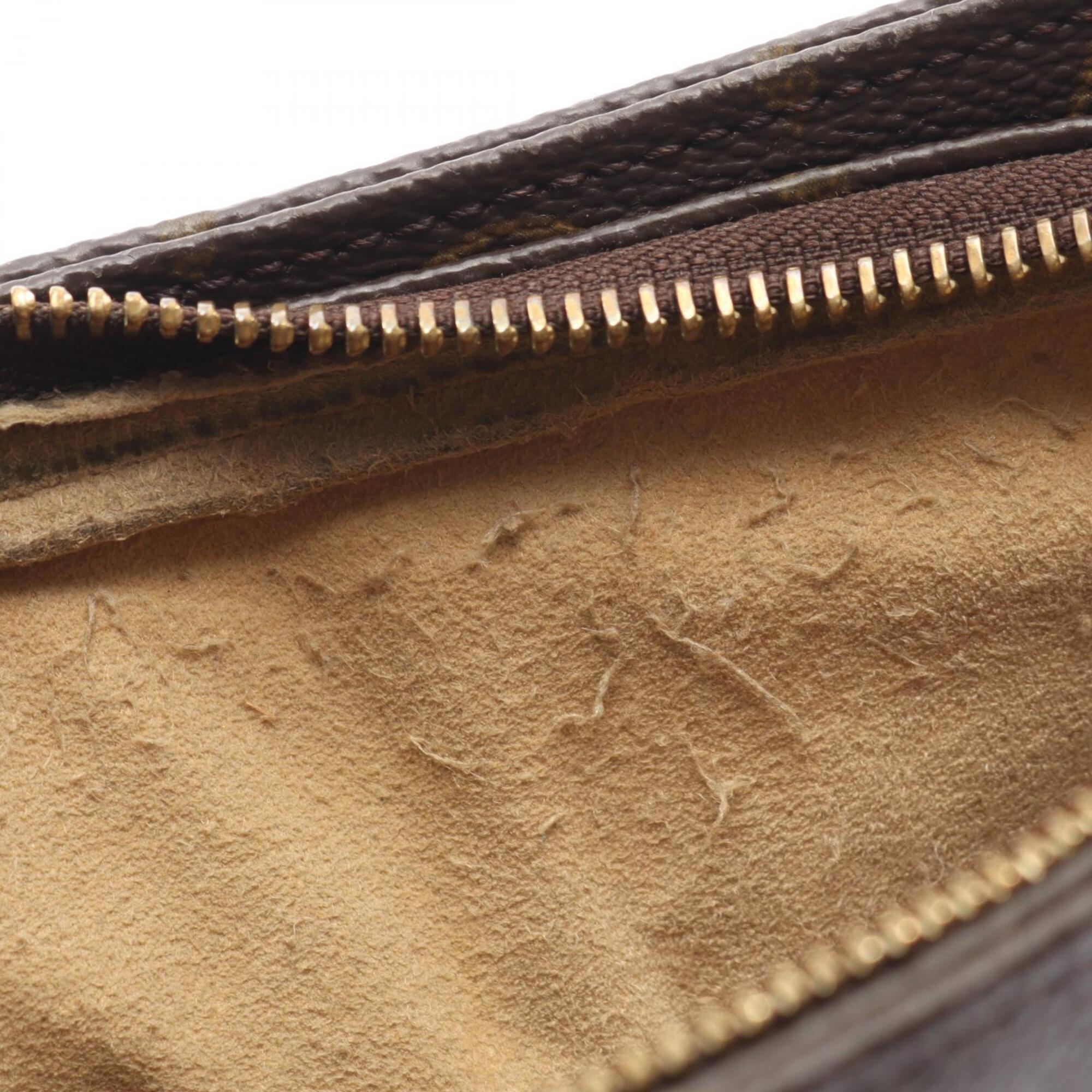 Louis Vuitton Brown Monogram Pvc Coated Canvas Leather Handbag Shoulder Bag (Pre-Owned)
