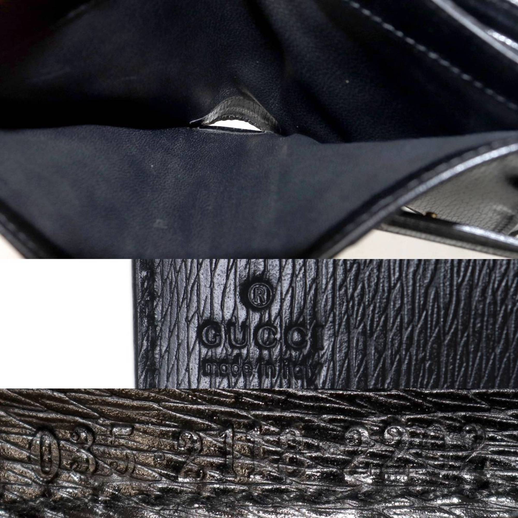 Gucci Black Wallet (Tri-Fold) (Pre-Owned)