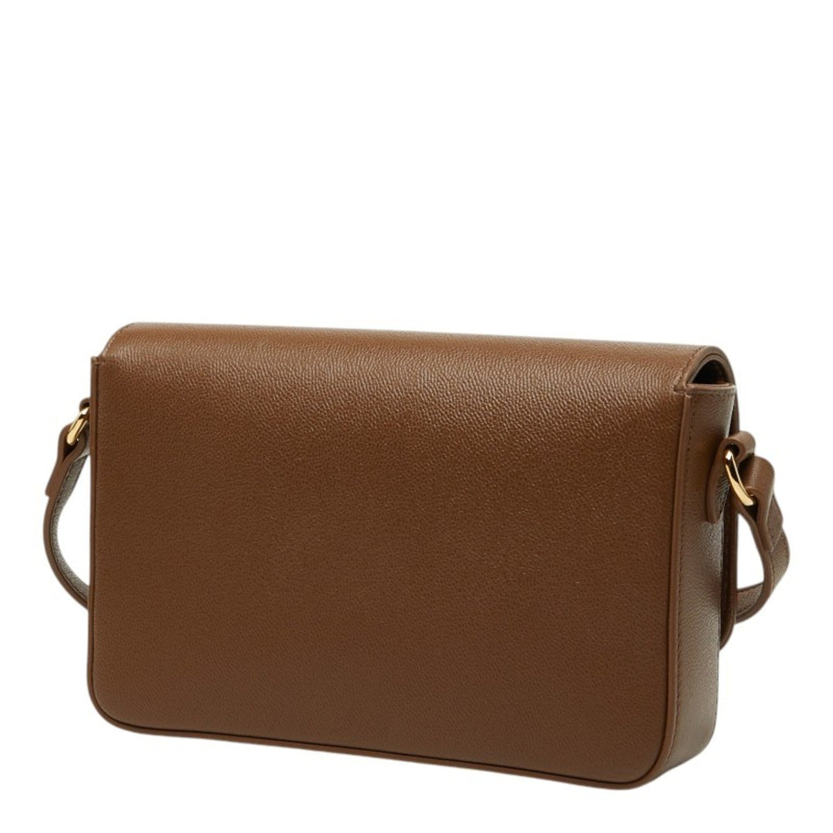 Burberry Brown Multi-Color Leather Canvas Shoulder Bag (Pre-Owned)