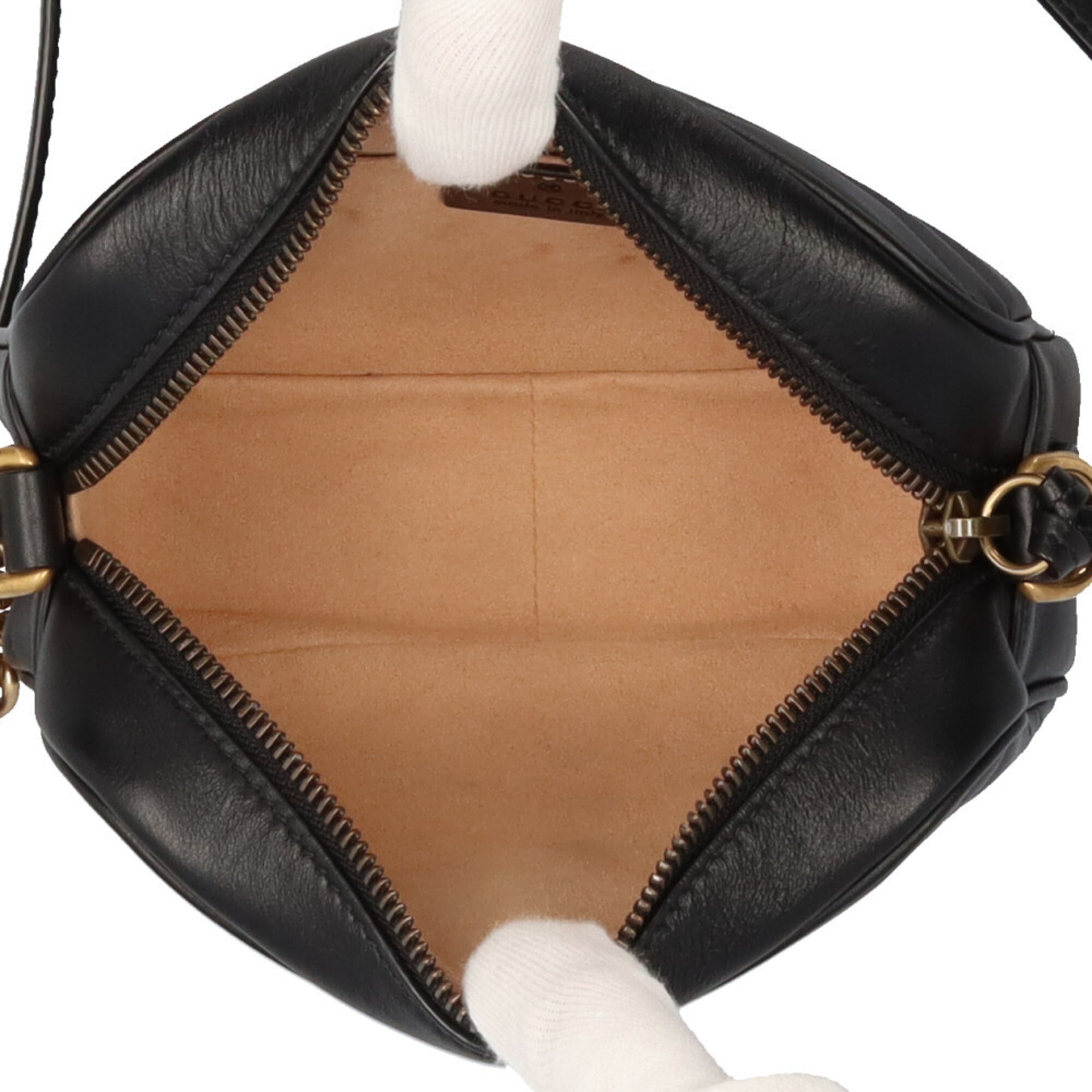 Gucci Black Leather Shoulder Bag (Pre-Owned)