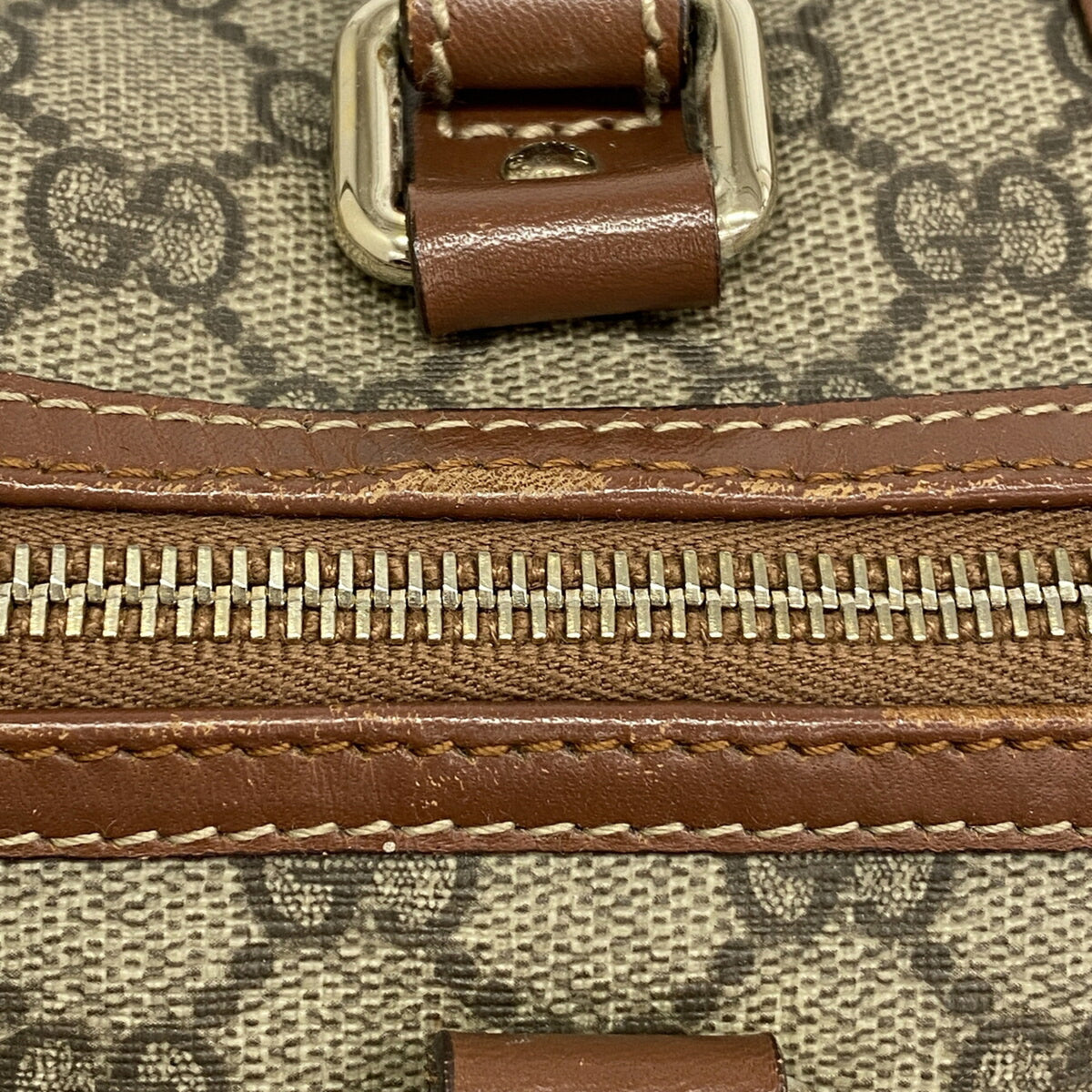 Gucci Brown Pvc Handbag (Pre-Owned)