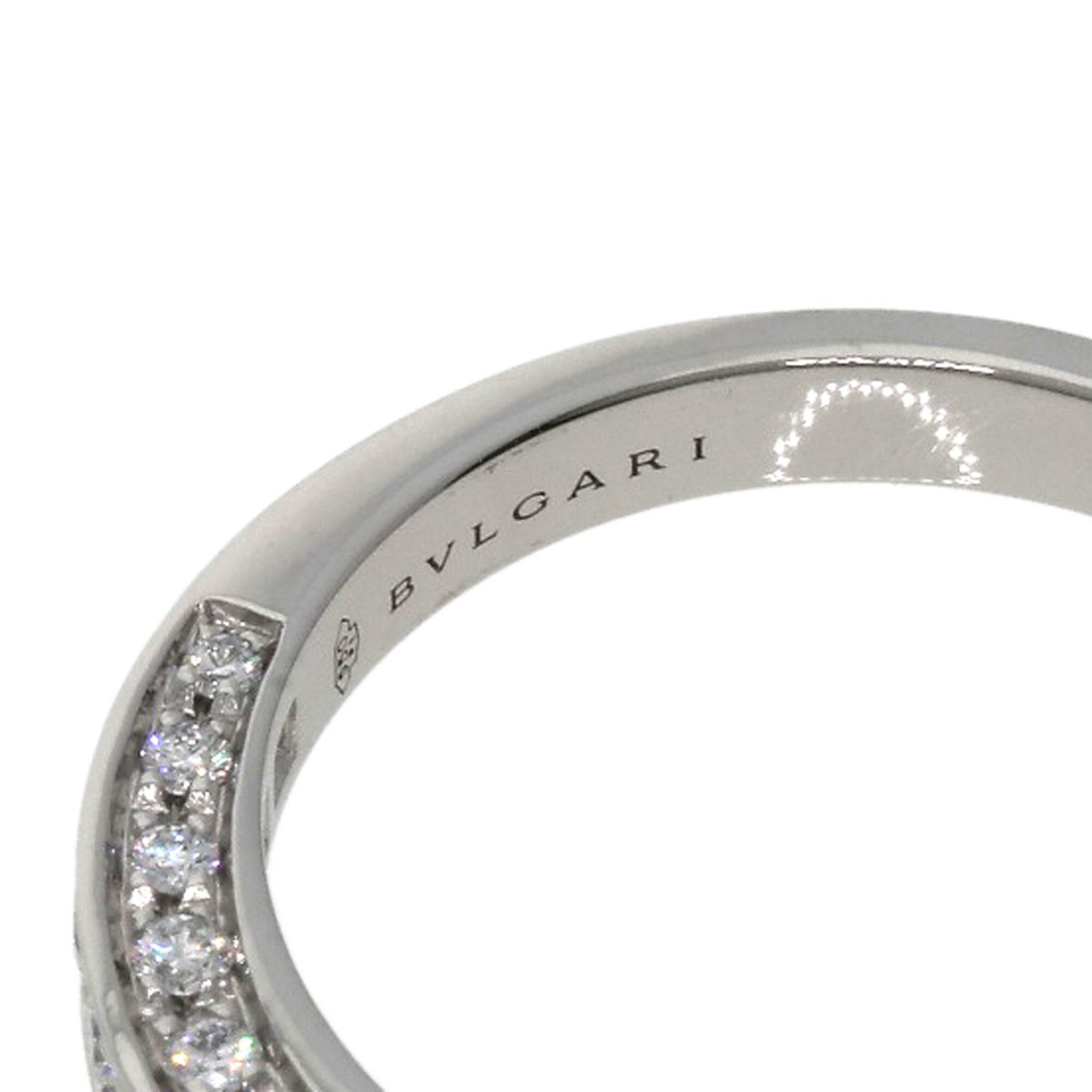 Bvlgari Platinum Platinum 950 Band Ring (Pre-Owned)