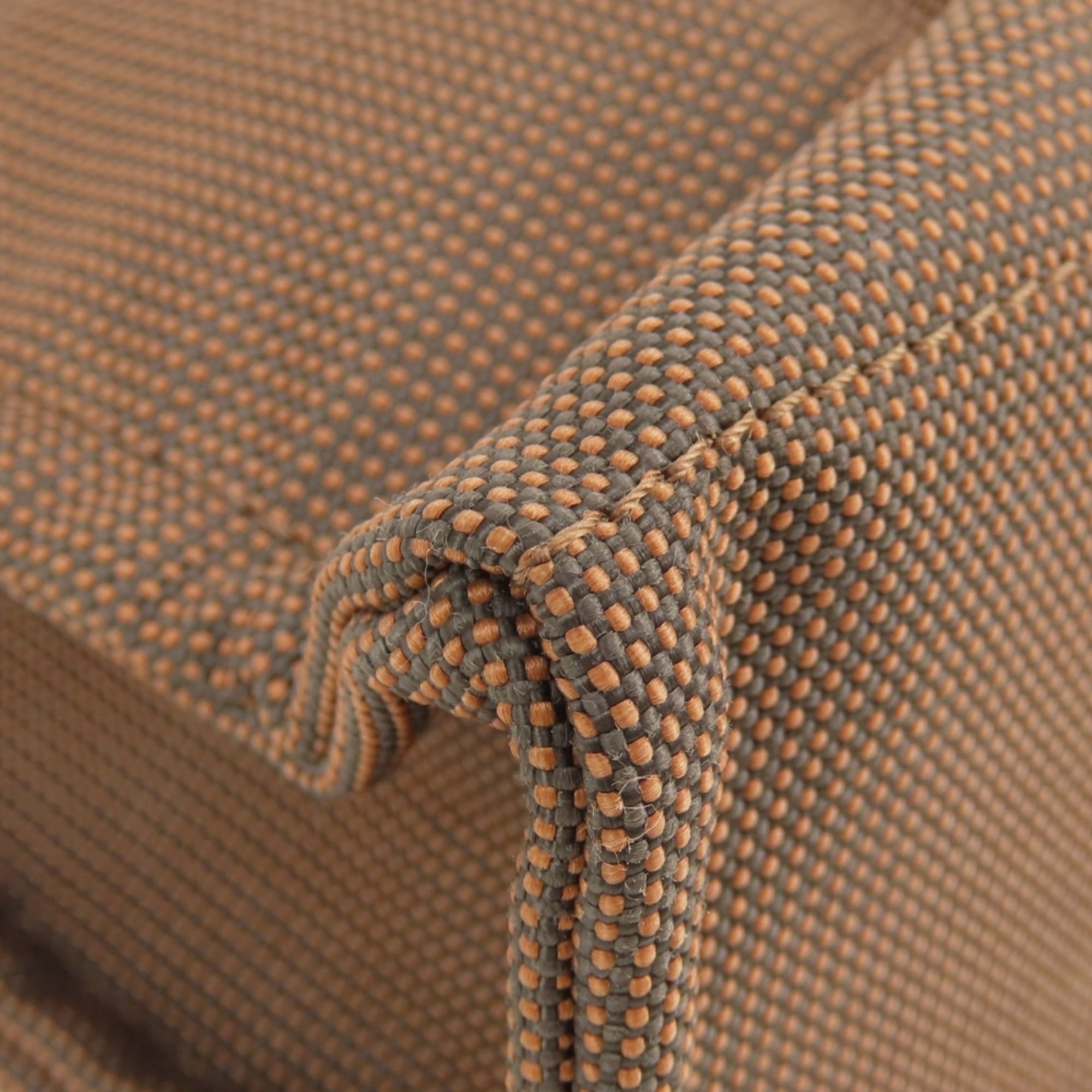 Hermes Brown Polyester Tote Bag (Pre-Owned)