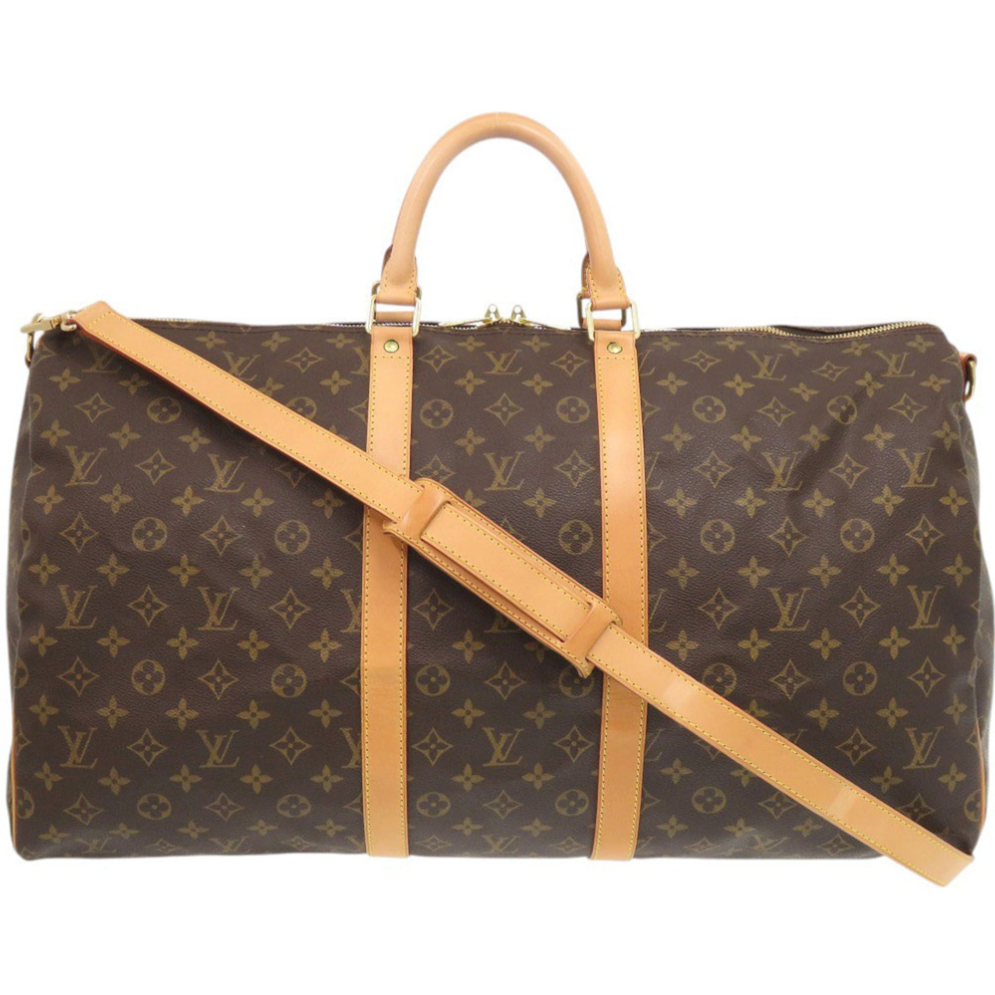 Louis Vuitton Brown Monogram Monogram Boston Bag (Pre-Owned)
