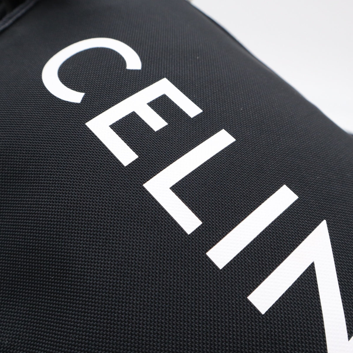 Celine Black Nylon Messenger Bag Shoulder Bag (Pre-Owned)