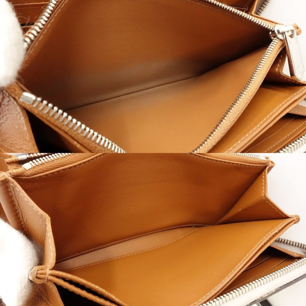Louis Vuitton Galle Mahina Leather Long Wallet (Bi-Fold) (Pre-Owned)