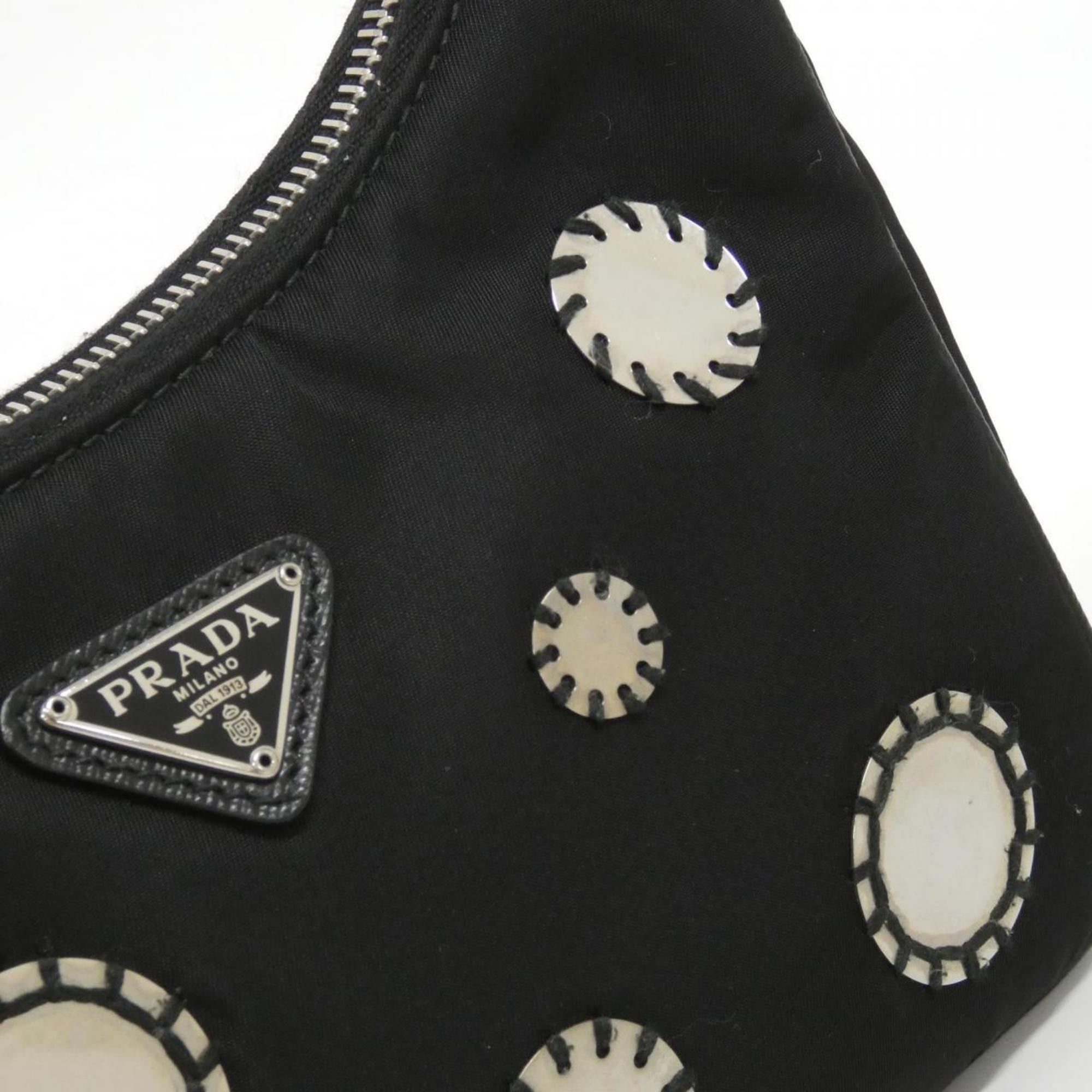 Prada Nero Tessuto Shoulder Bag (Pre-Owned)