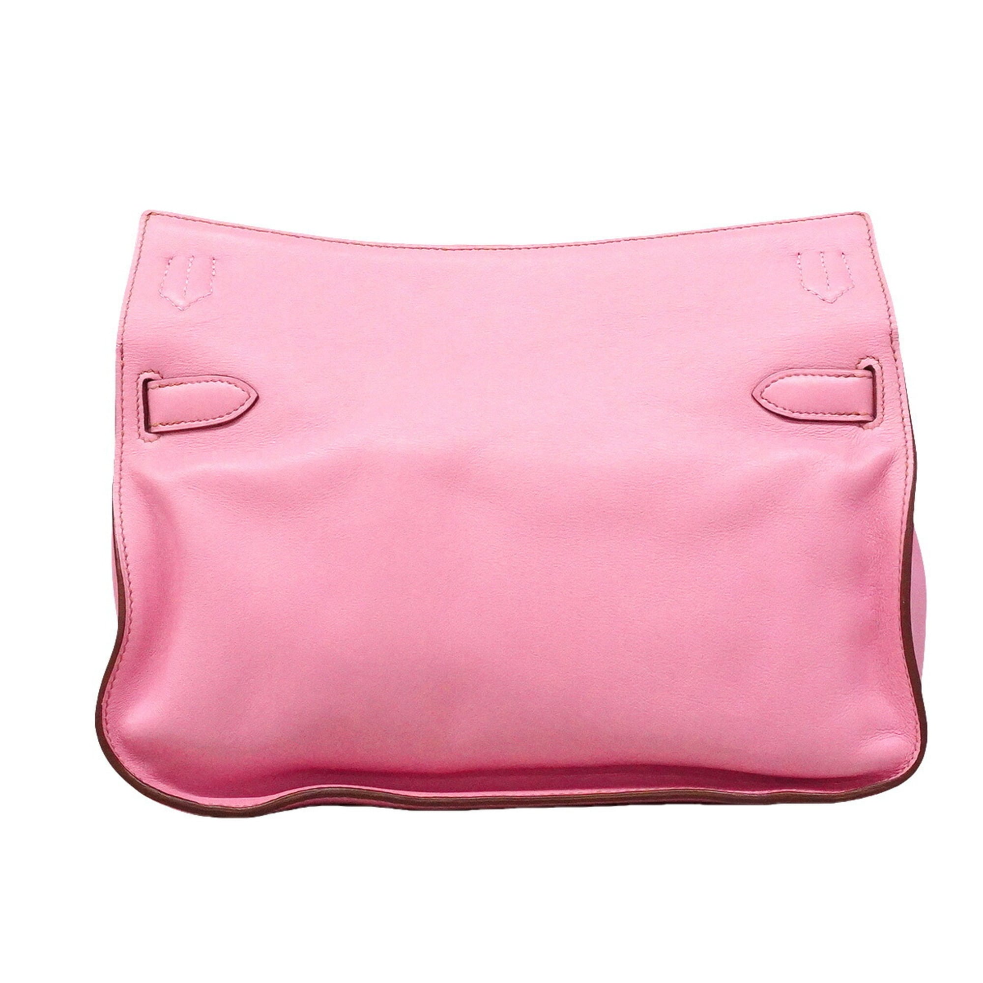 Hermes Pink Swift Leather Shoulder Bag (Pre-Owned)