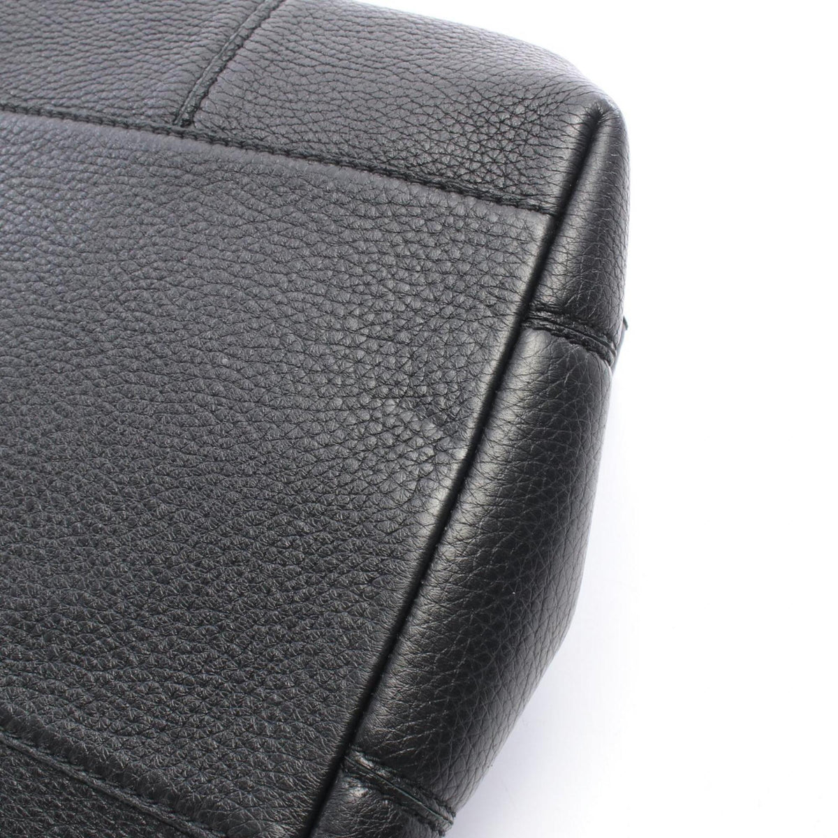 Bottega Veneta Black Leather Handbag (Pre-Owned)