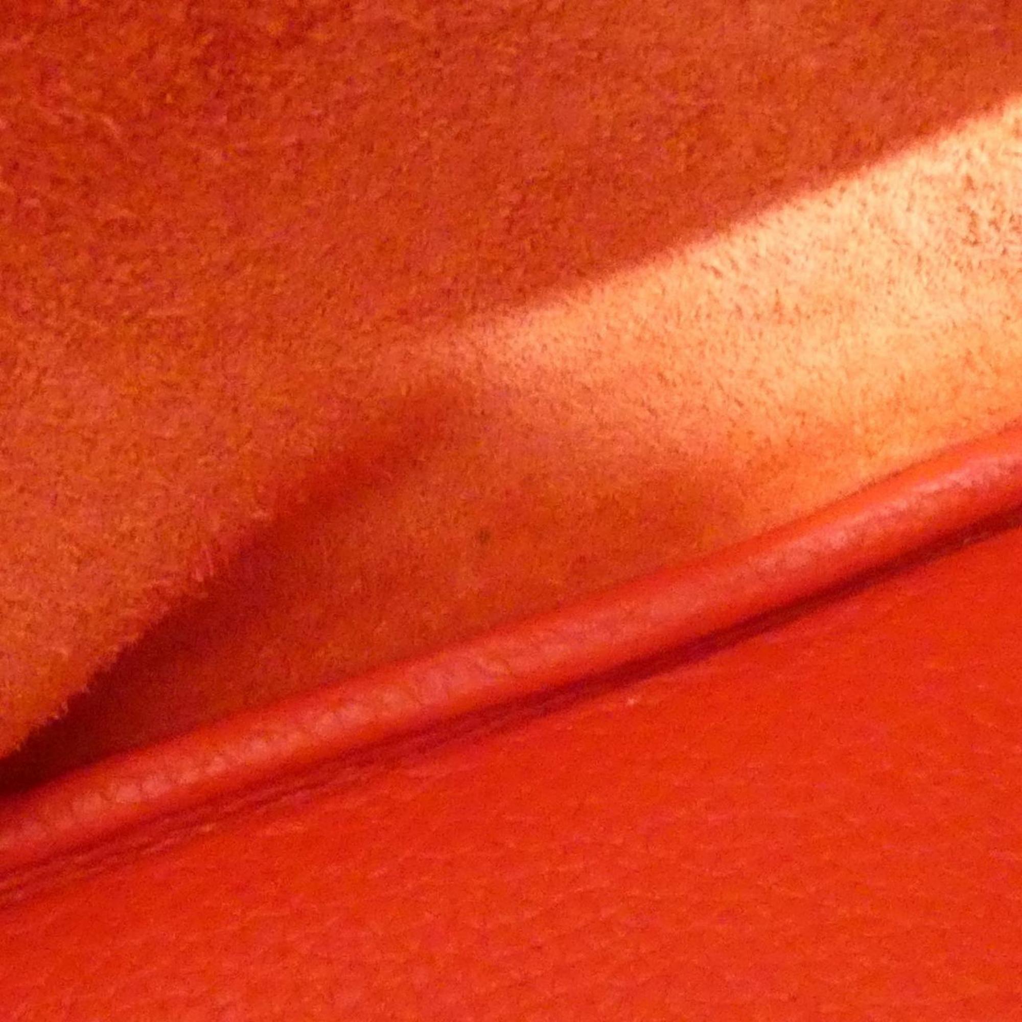 Hermes Gold Taurillon Clemence Leather Handbag (Pre-Owned)
