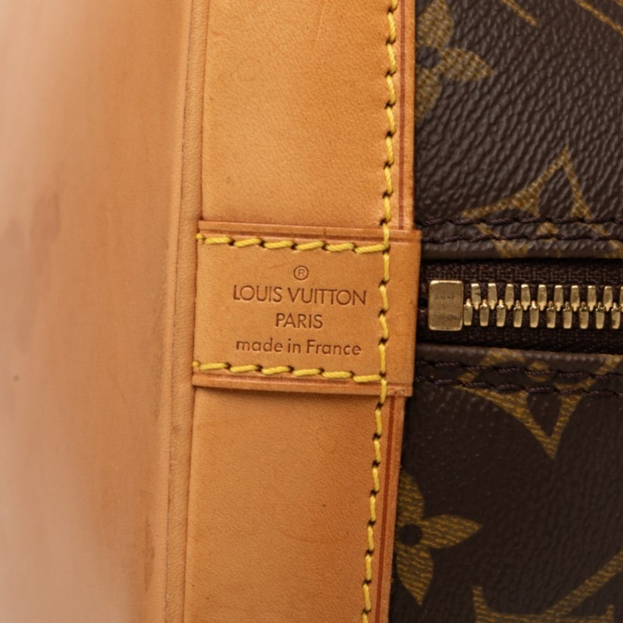 Louis Vuitton Brown Pvc Leather Handbag (Pre-Owned)