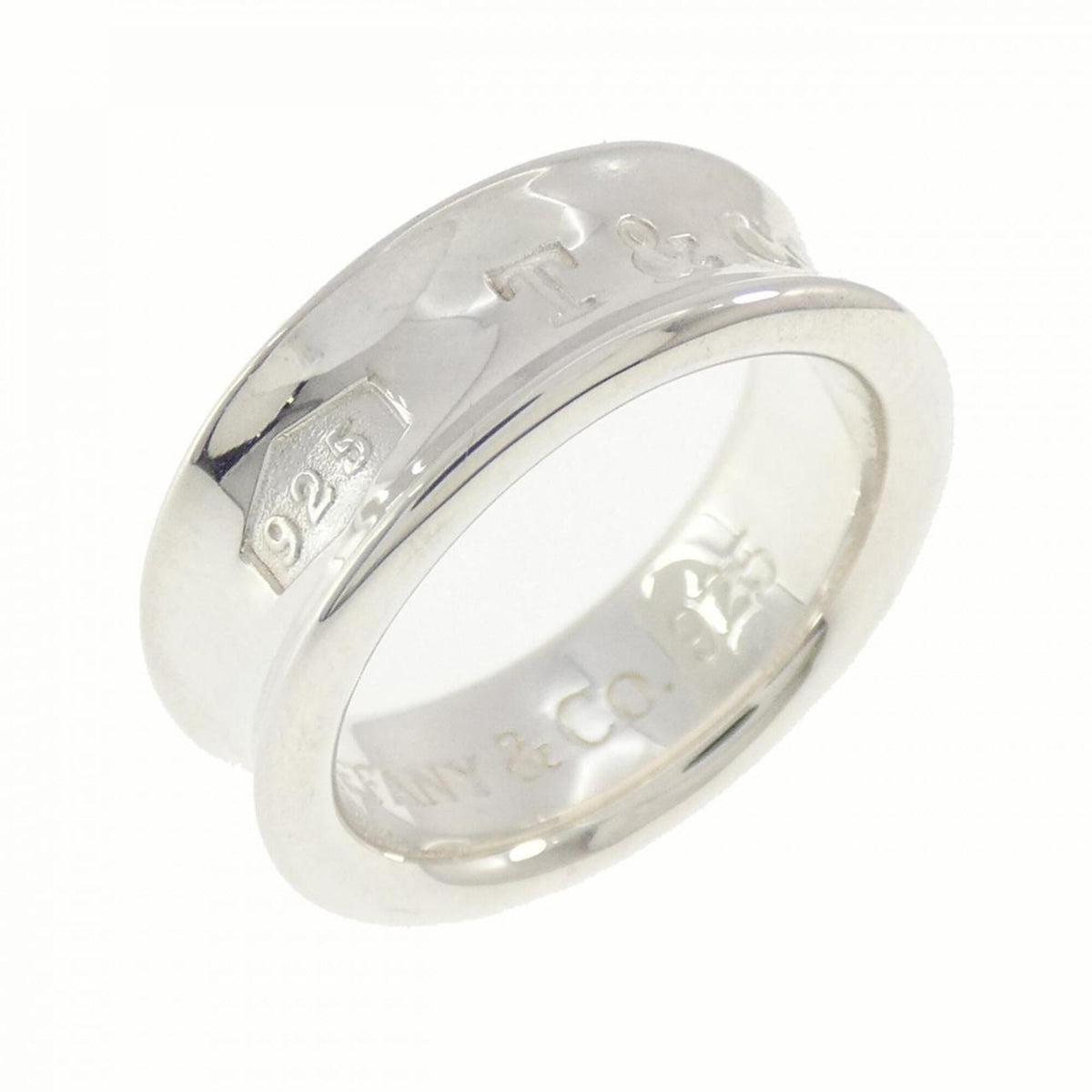 Tiffany 1837 Silver 925 Band Ring (Pre-Owned)