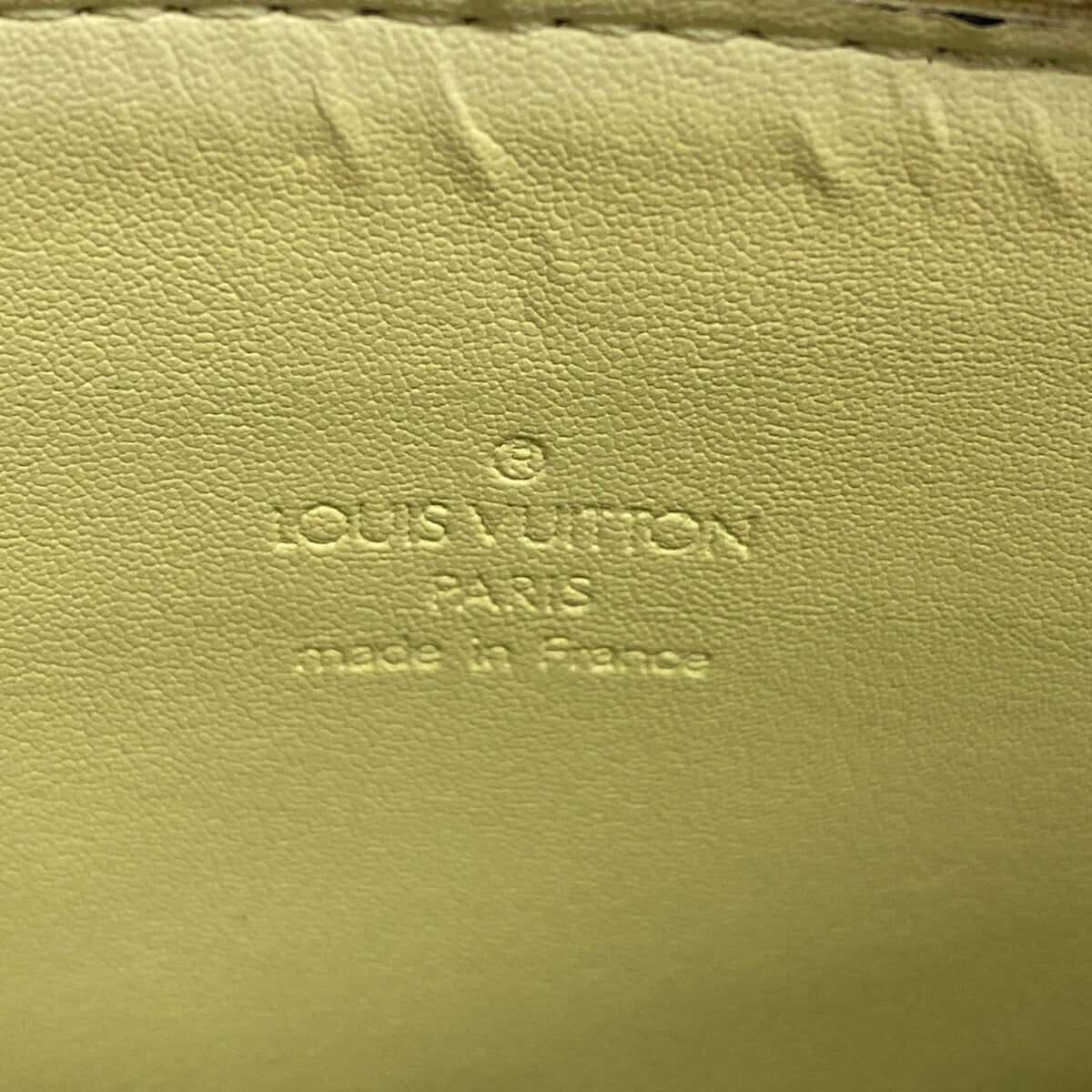 Louis Vuitton Lime Yellow Handbag (Pre-Owned)