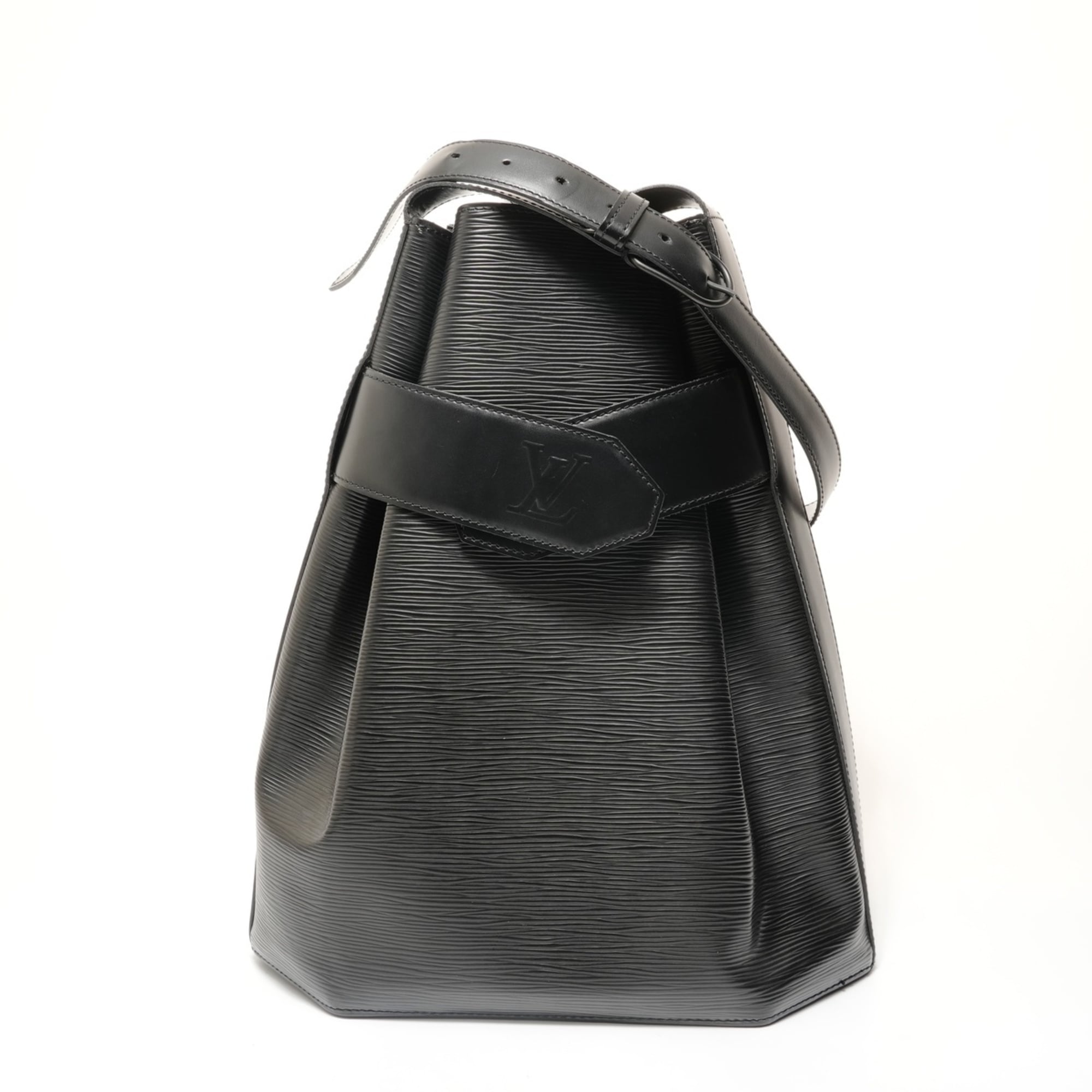 Louis Vuitton Epi Black Epi Leather Shoulder Bag (Pre-Owned)