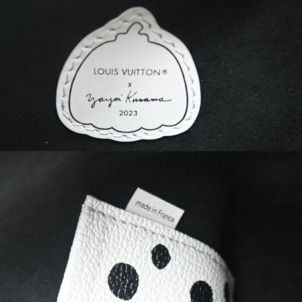 Louis Vuitton Black Blanc Noir White Monogram Empreinte Shoulder Bag (Pre-Owned)