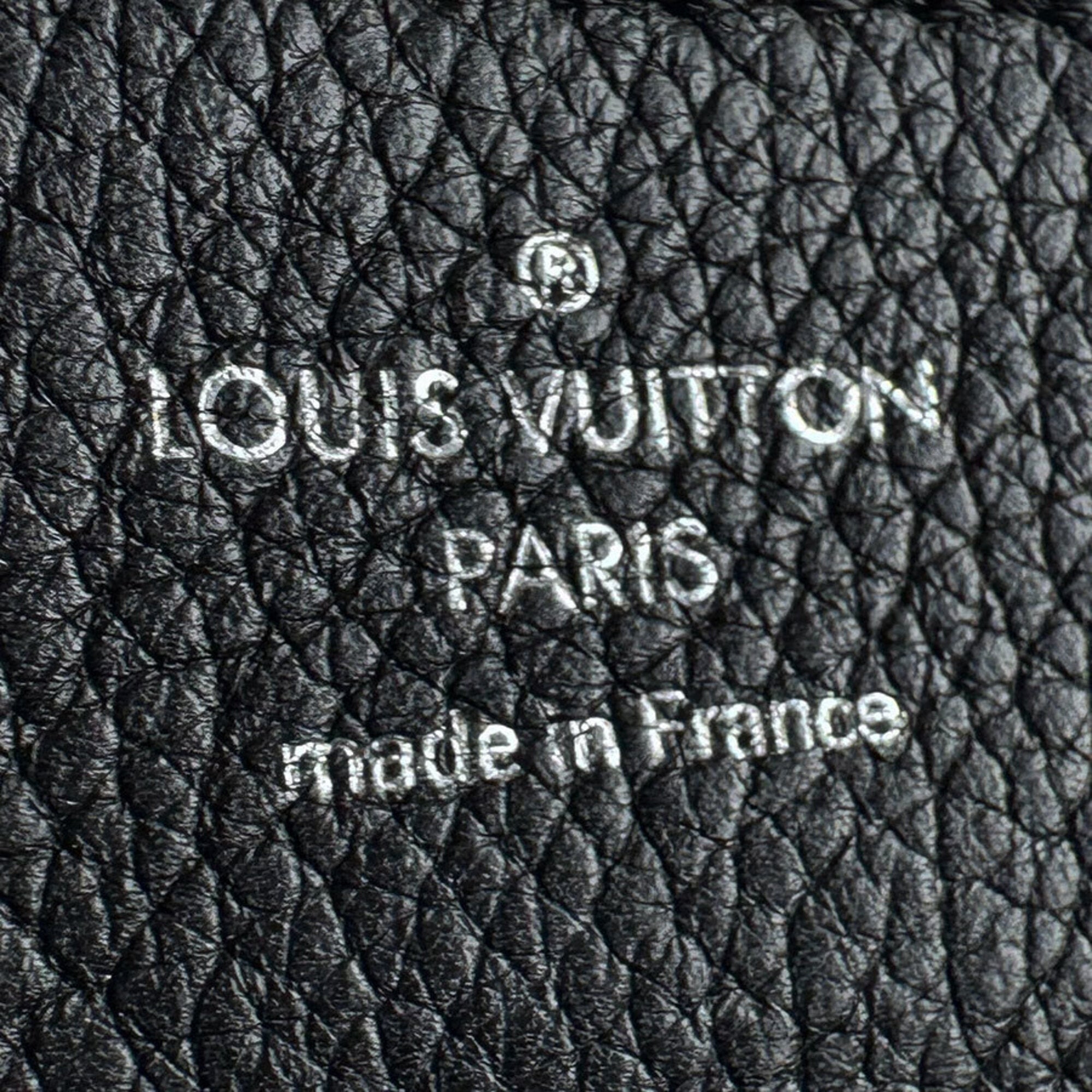 Louis Vuitton Black Multi-Color Leather Backpack (Pre-Owned)
