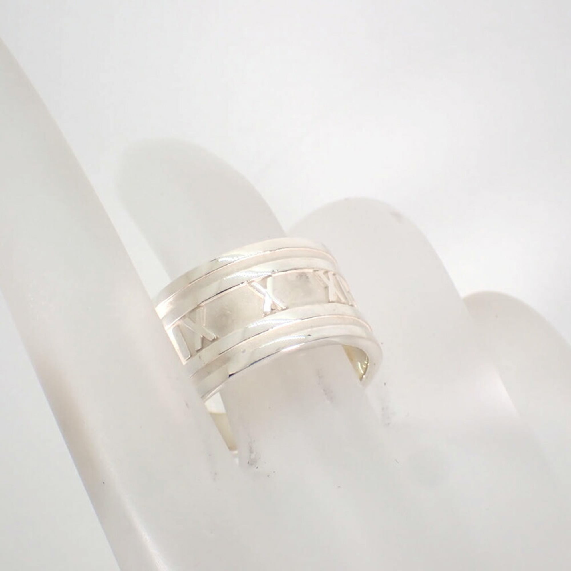 Tiffany Sterling Silver 925 Band Ring (Pre-Owned)